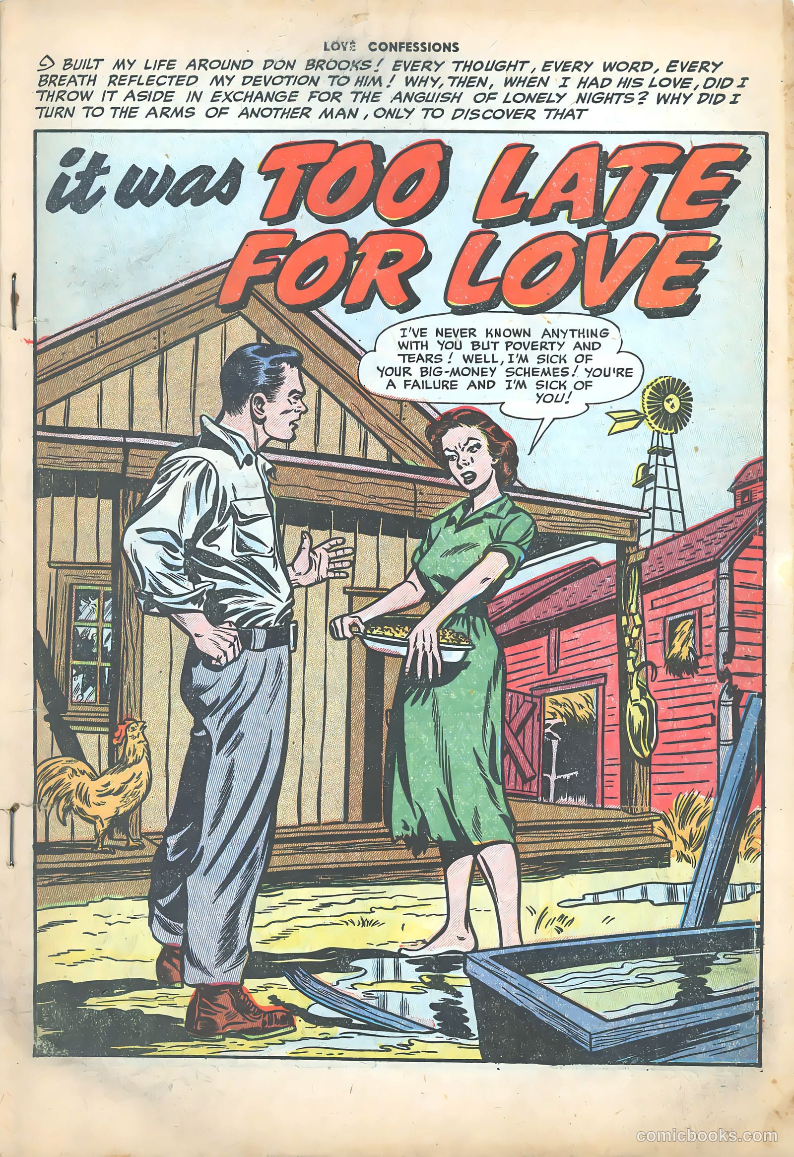Love Confessions #29 (1953) — page 3 of 36