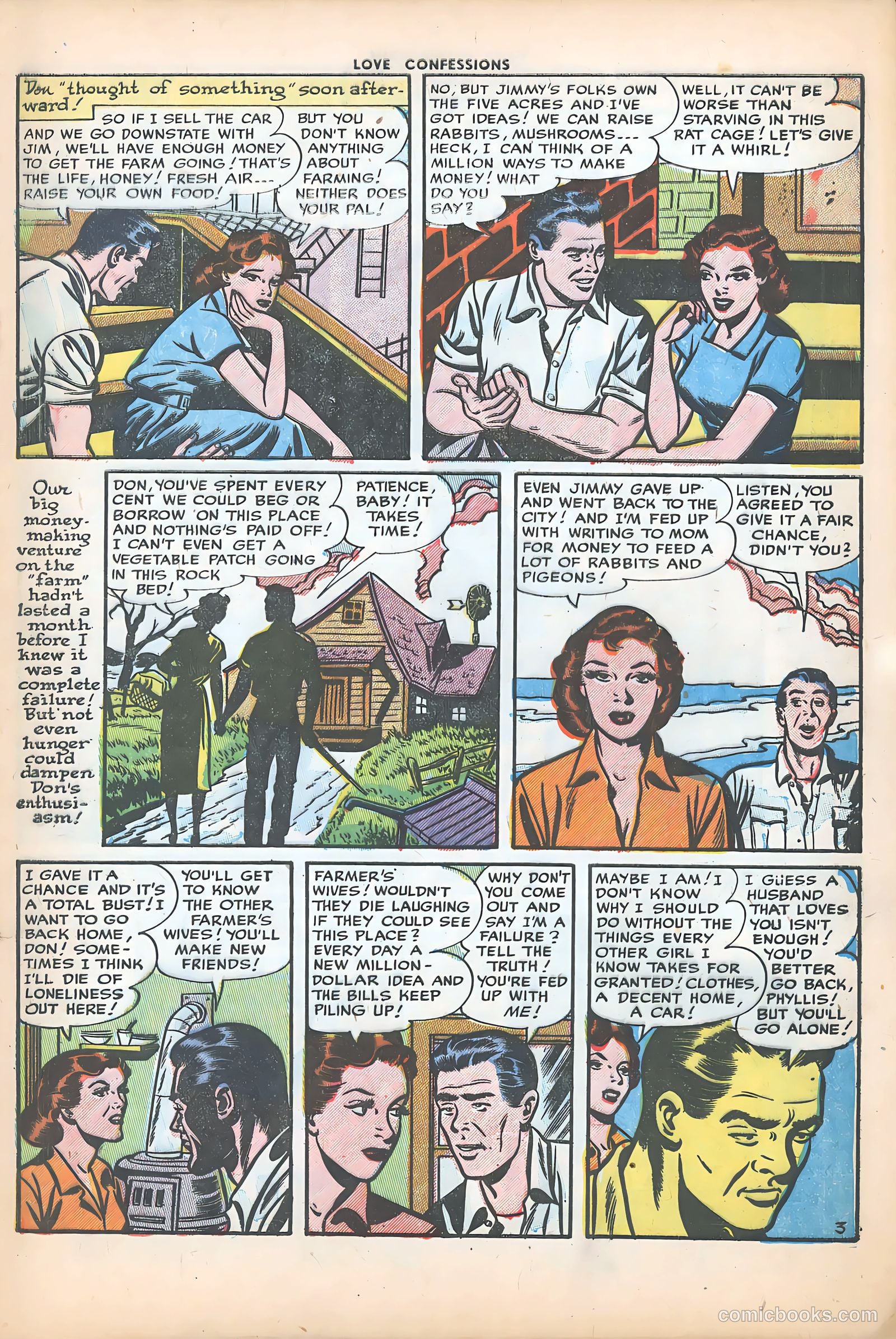 Love Confessions #29 (1953) — page 5 of 36