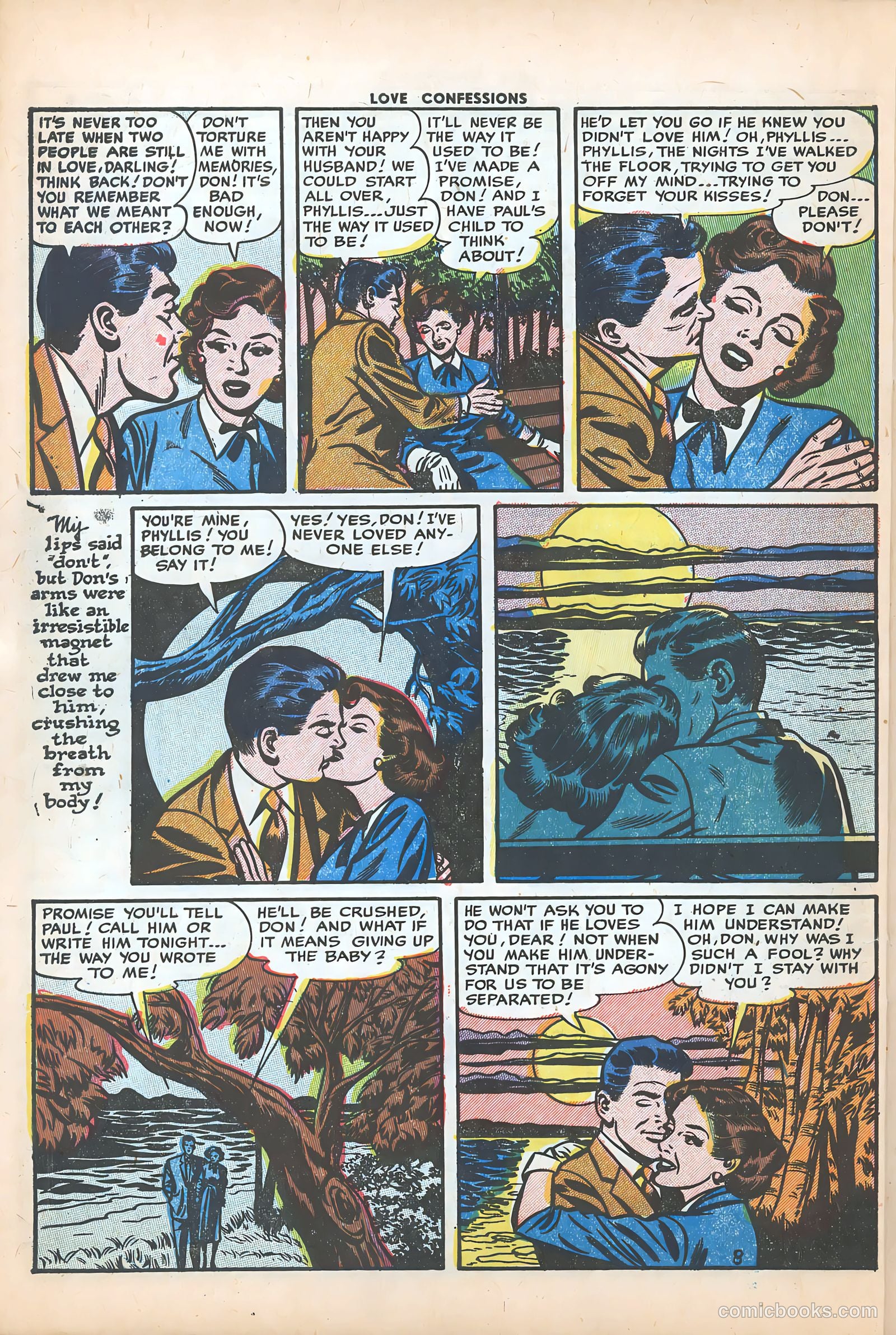 Love Confessions #29 (1953) — page 10 of 36