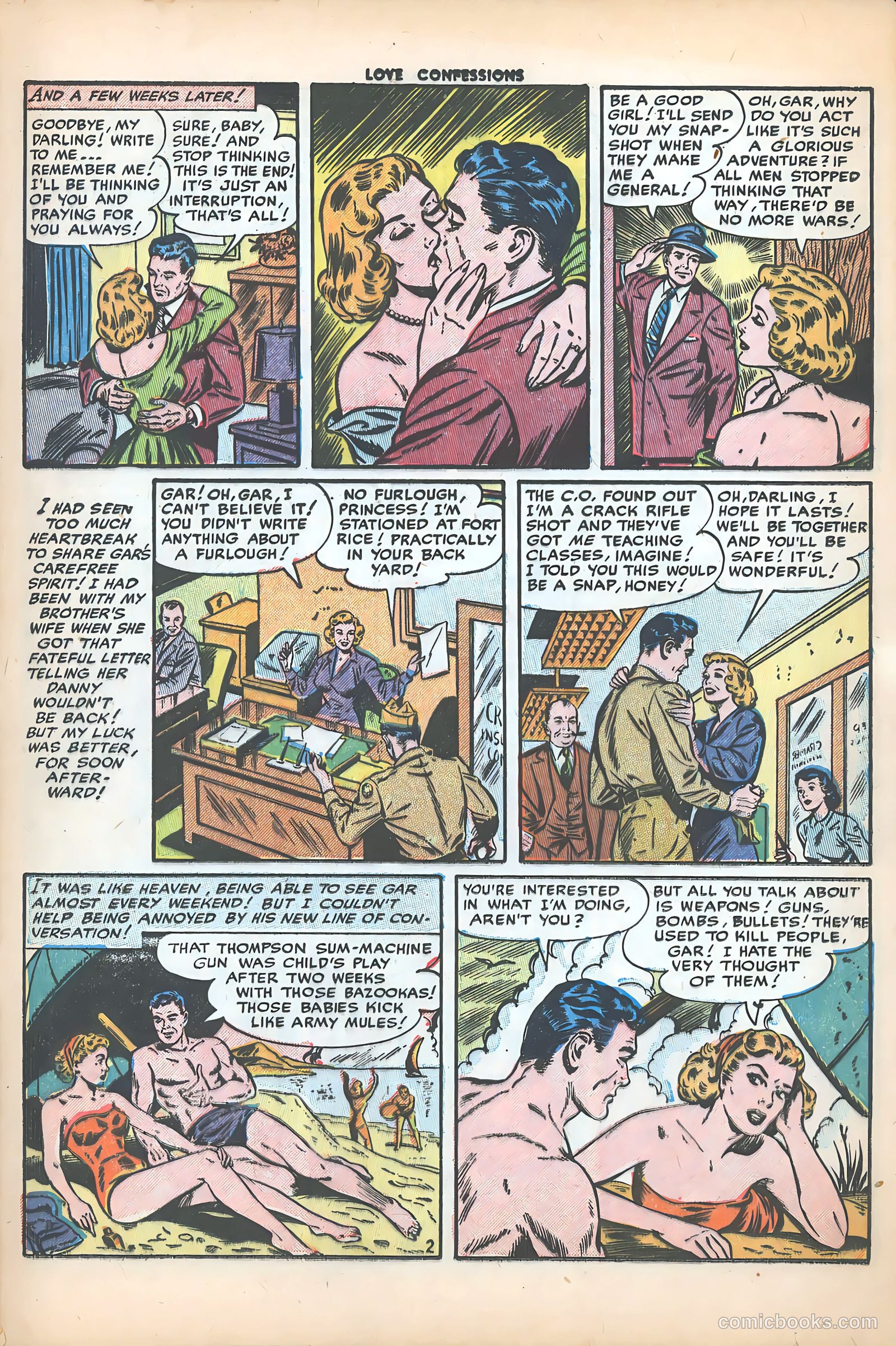 Love Confessions #29 (1953) — page 13 of 36