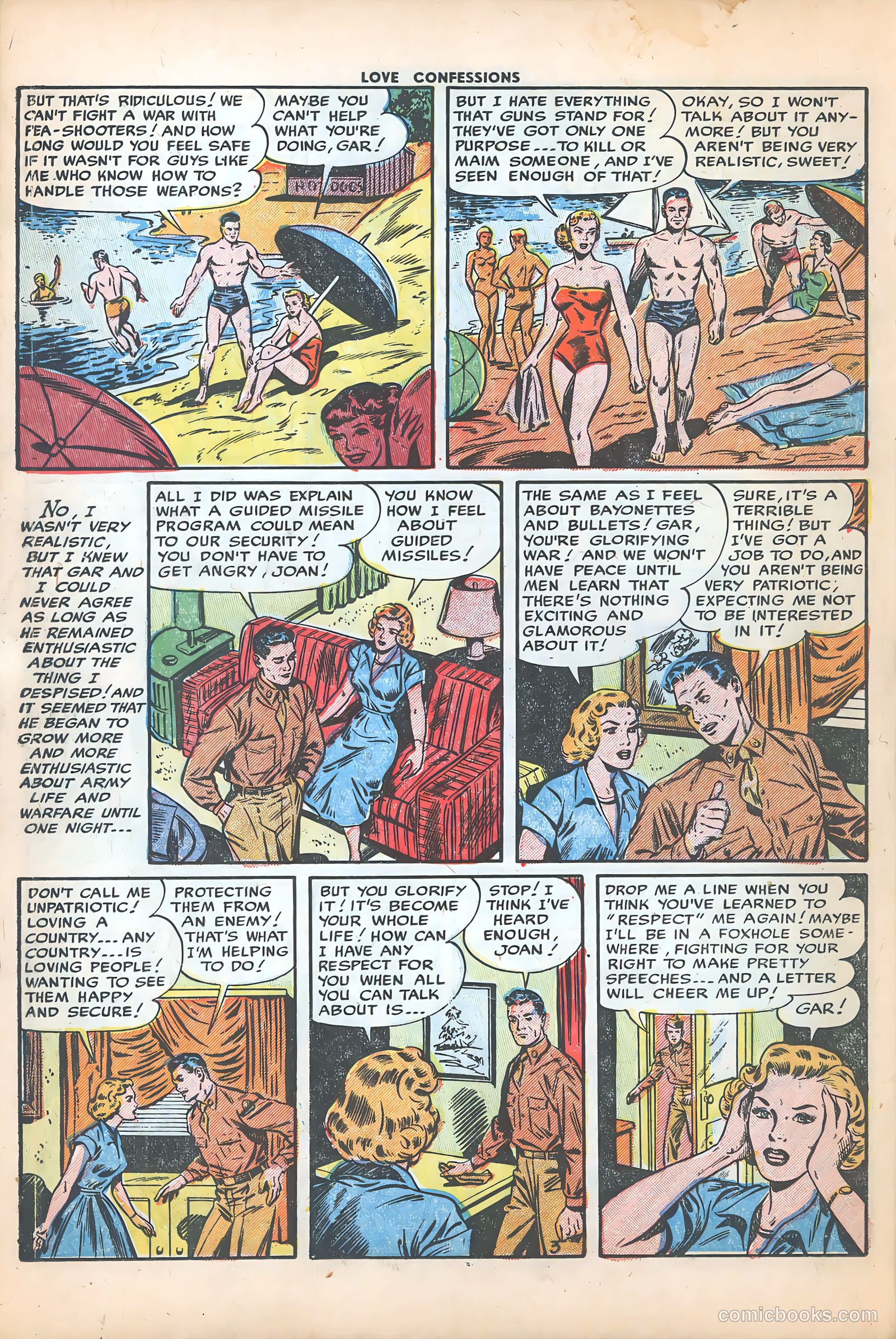 Love Confessions #29 (1953) — page 14 of 36