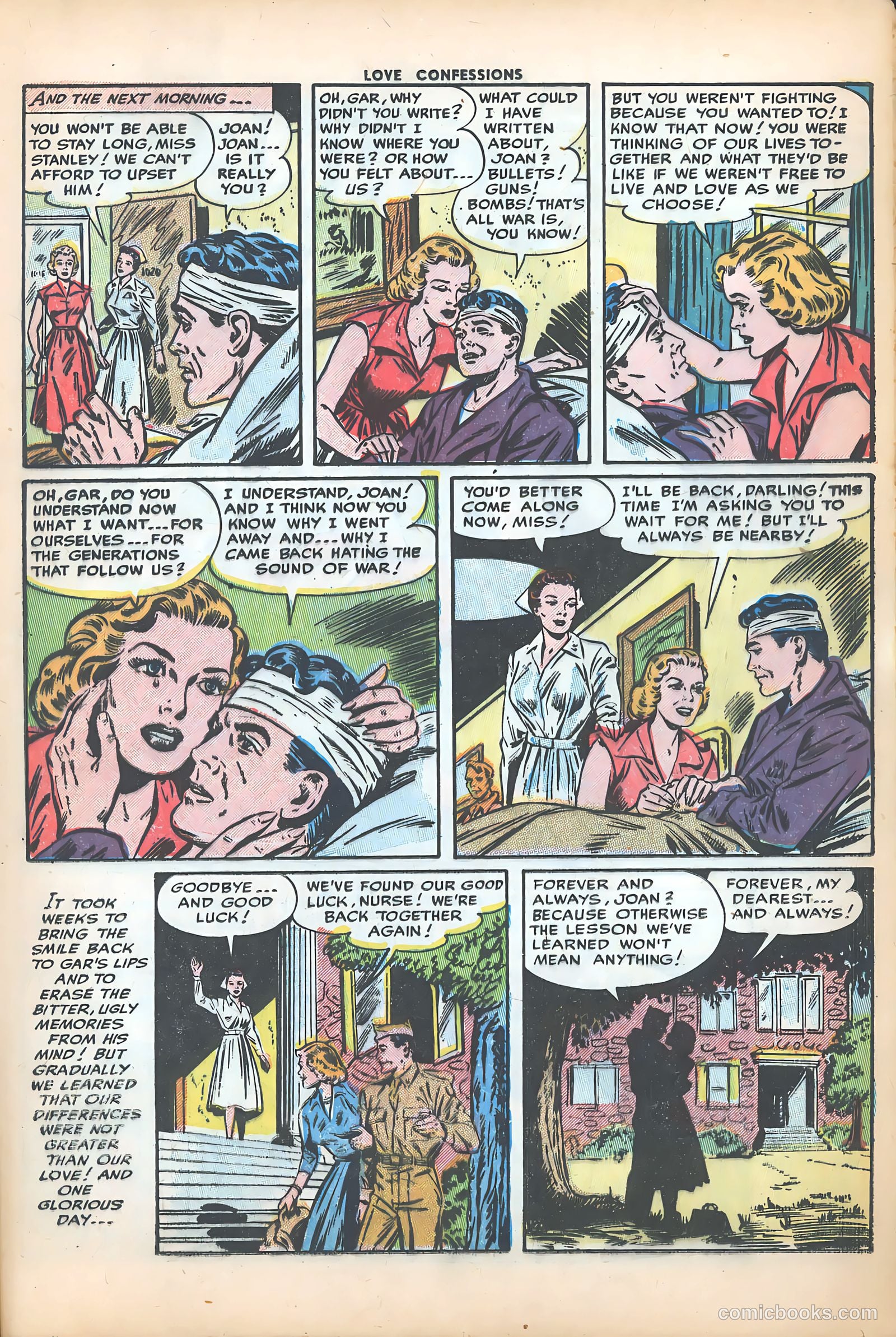 Love Confessions #29 (1953) — page 17 of 36