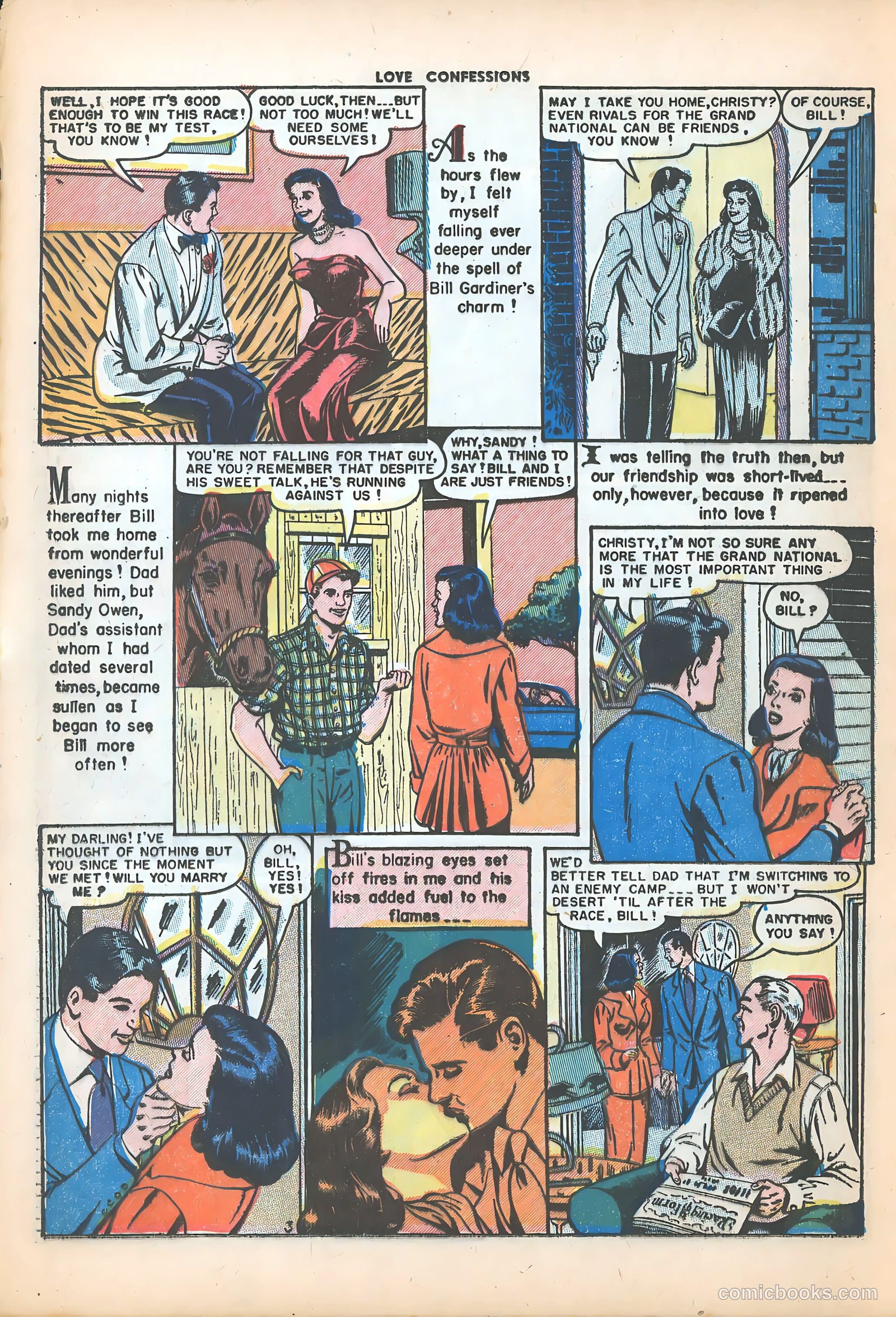 Love Confessions #29 (1953) — page 20 of 36