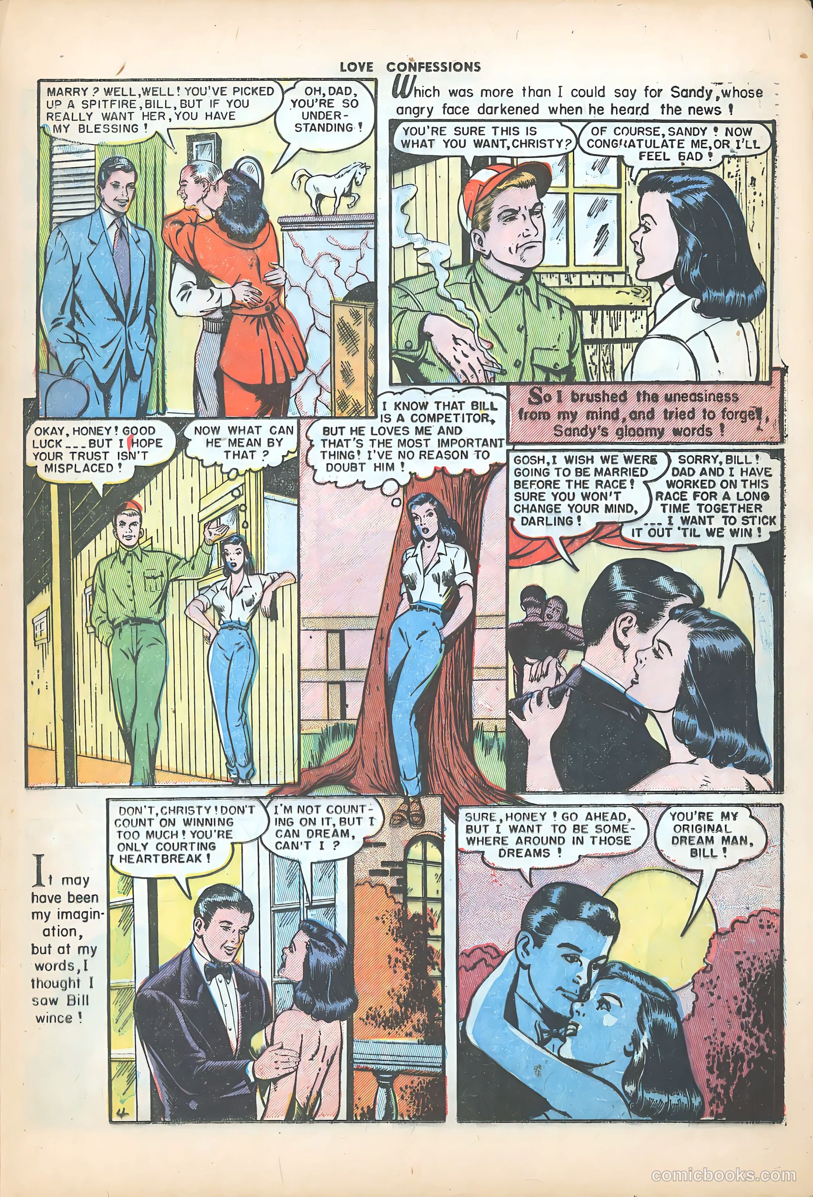 Love Confessions #29 (1953) — page 21 of 36