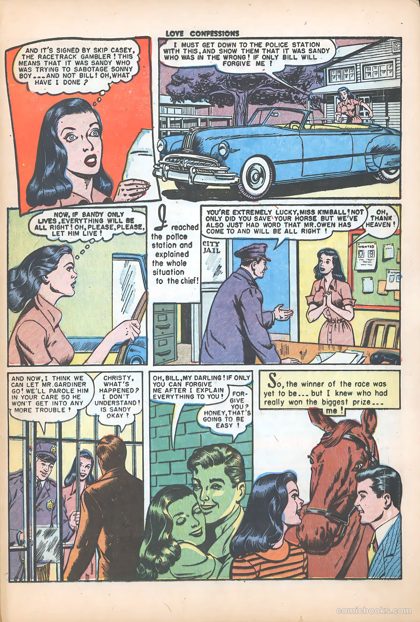 Love Confessions #29 (1953) — page 25 of 36