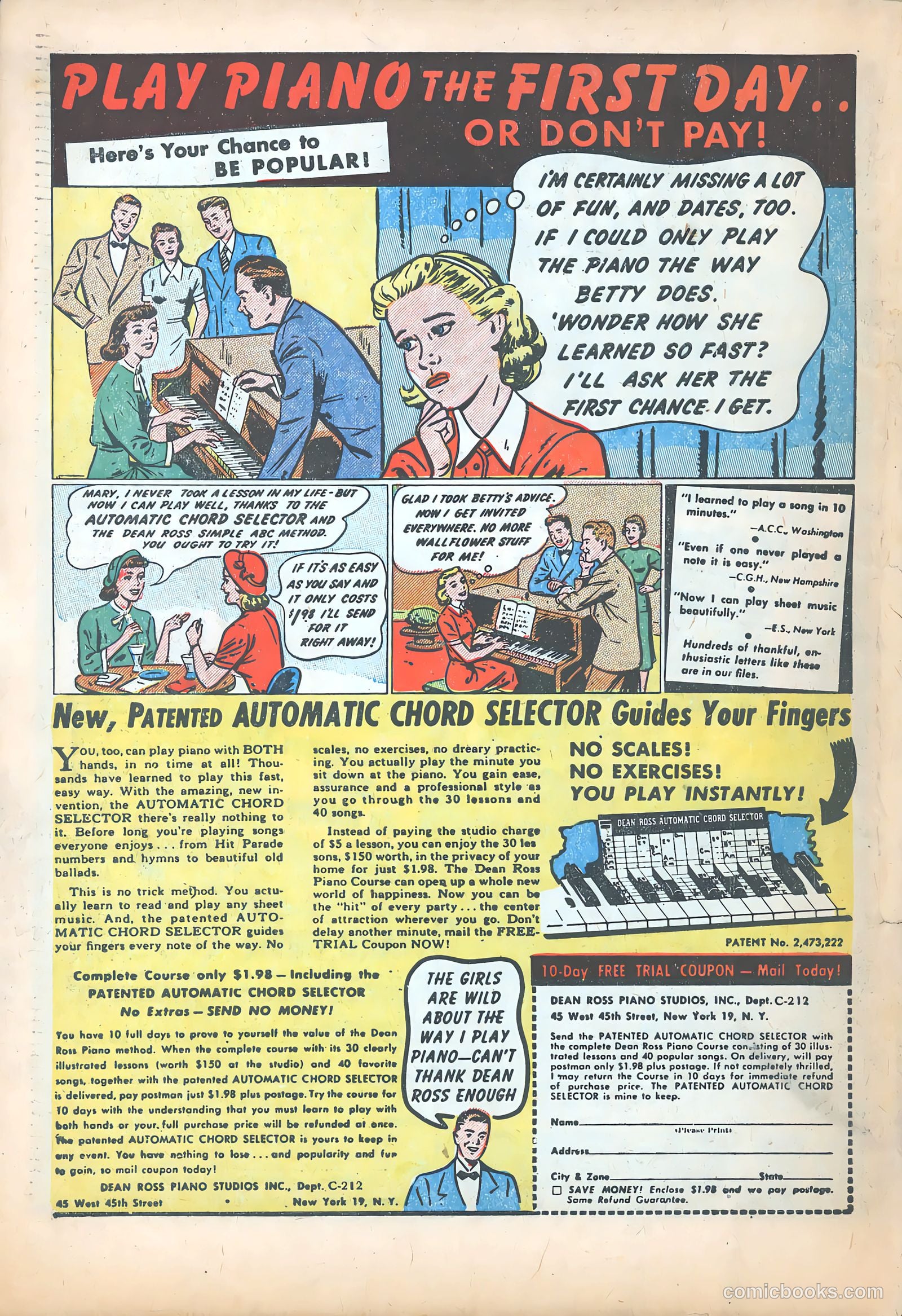 Love Confessions #29 (1953) — page 34 of 36