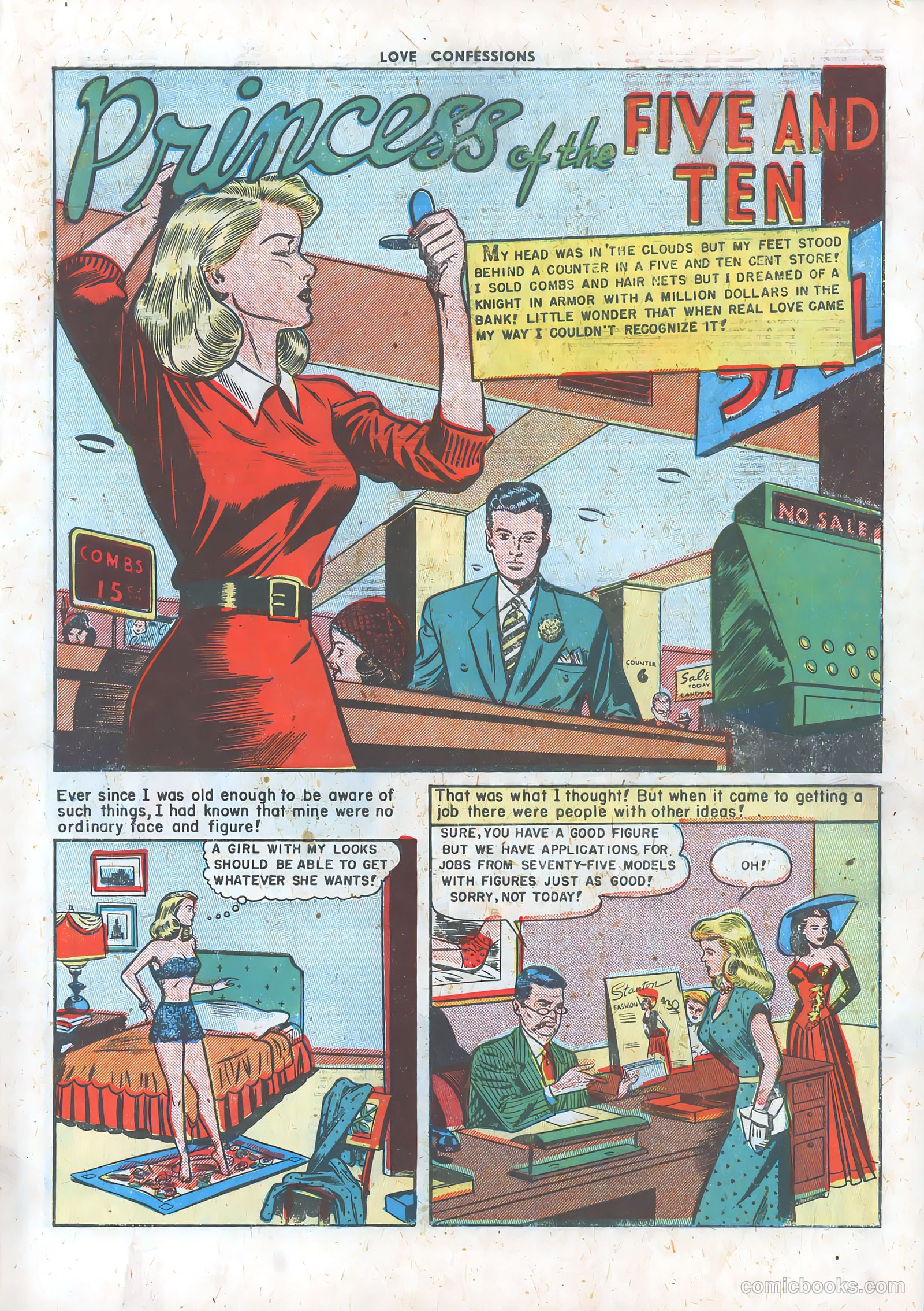Love Confessions #3 (1950) — page 3 of 36