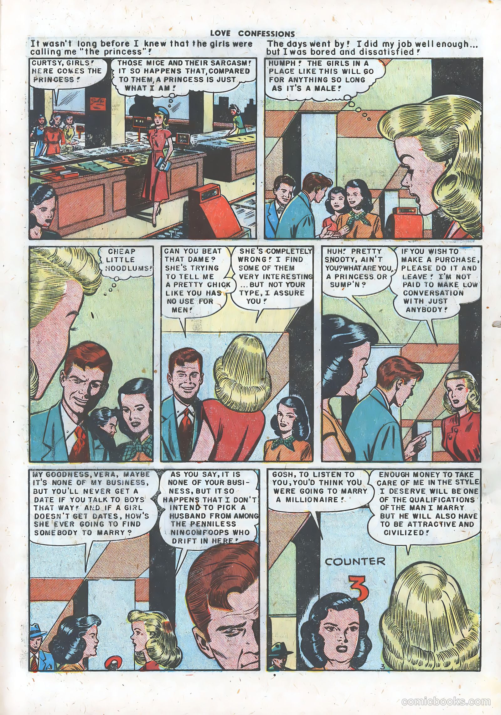 Love Confessions #3 (1950) — page 5 of 36