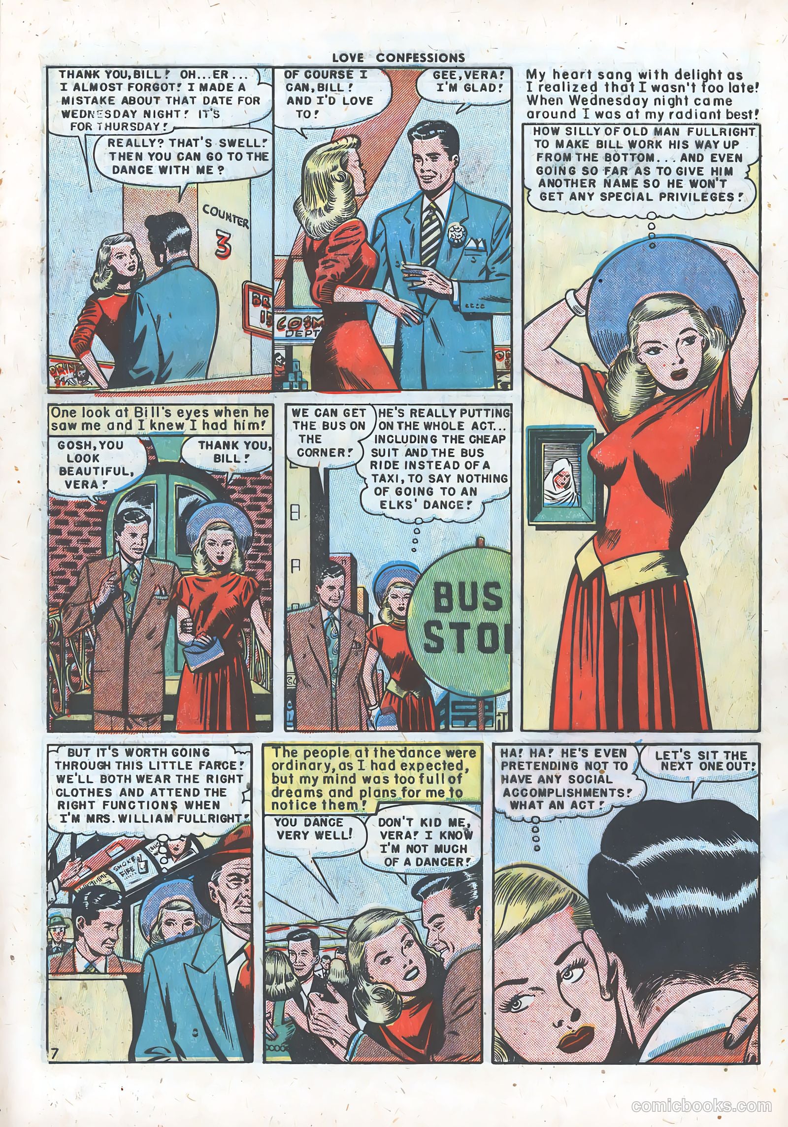 Love Confessions #3 (1950) — page 9 of 36