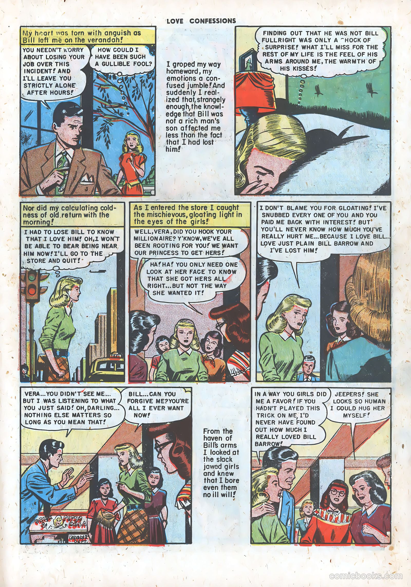 Love Confessions #3 (1950) — page 11 of 36