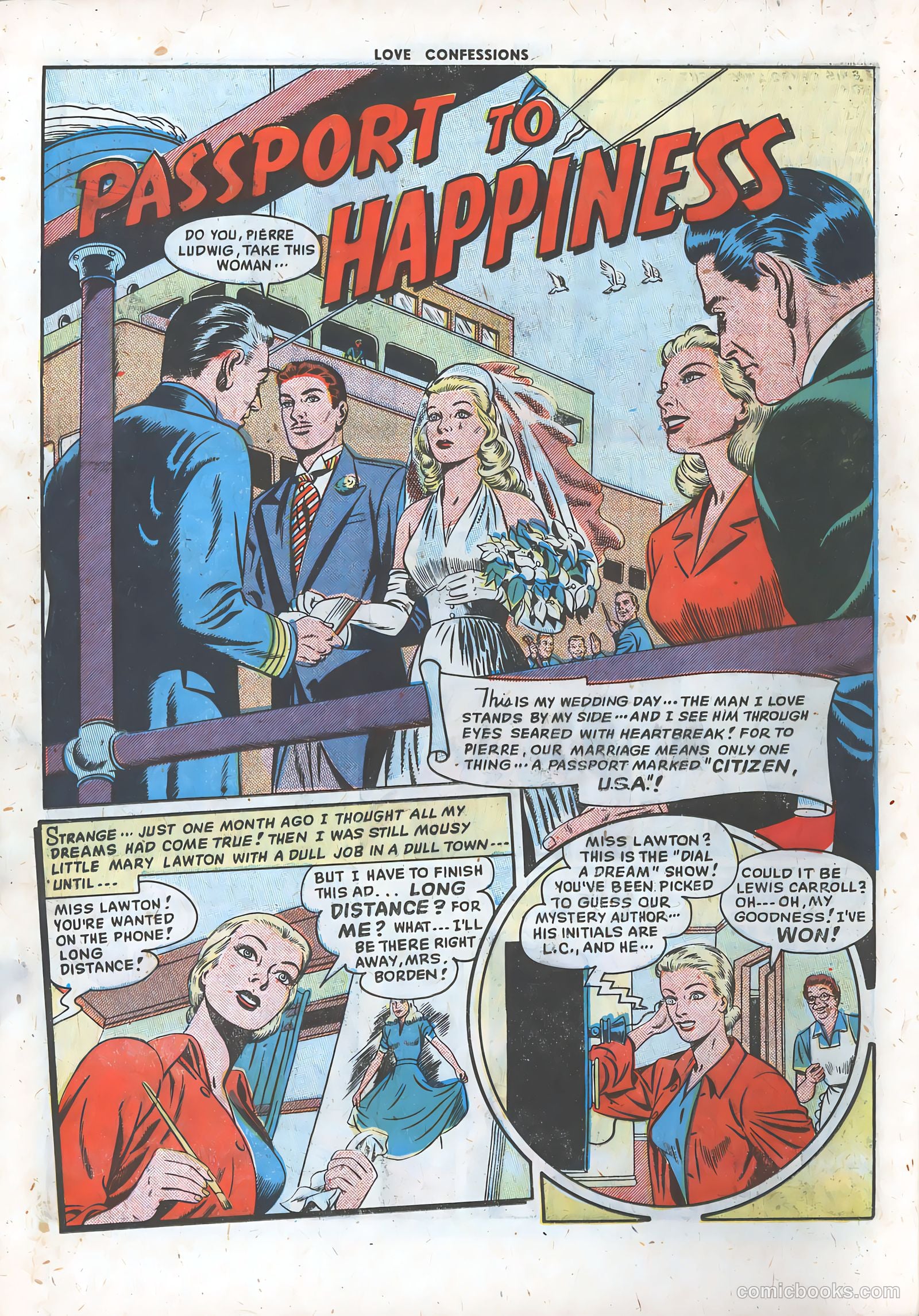Love Confessions #3 (1950) — page 12 of 36