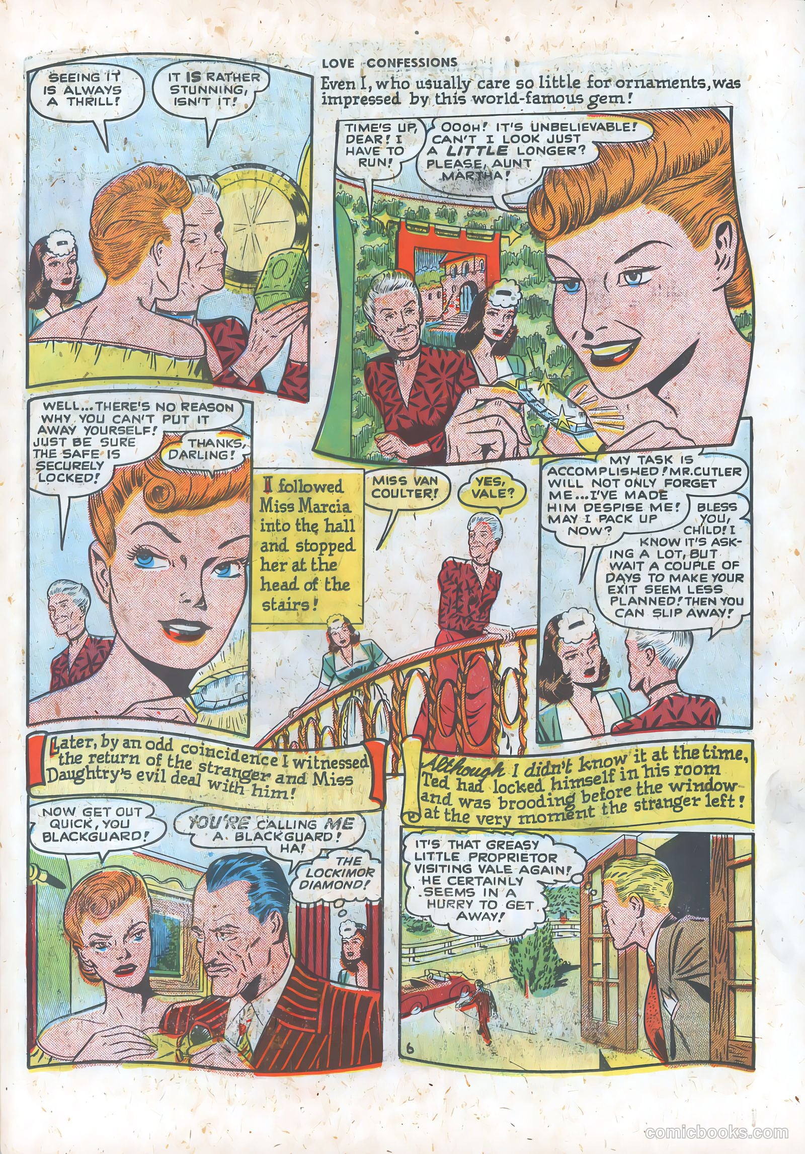 Love Confessions #3 (1950) — page 23 of 36