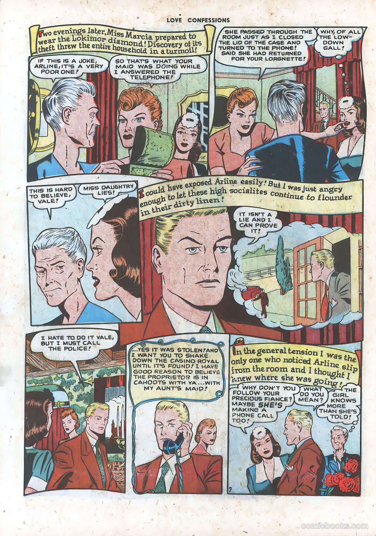 Love Confessions #3 (1950) — page 24 of 36