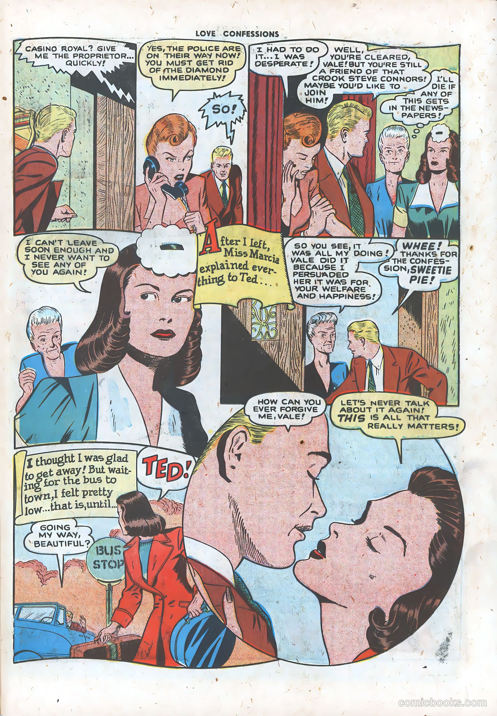 Love Confessions #3 (1950) — page 25 of 36