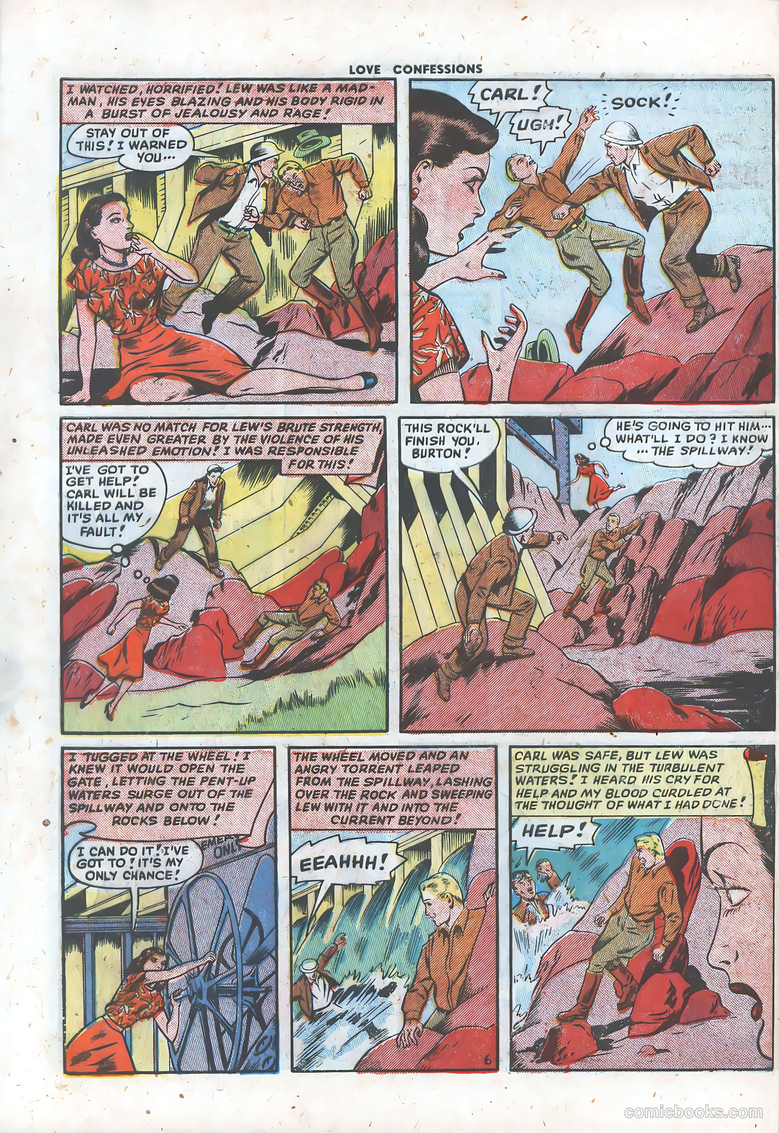 Love Confessions #3 (1950) — page 32 of 36