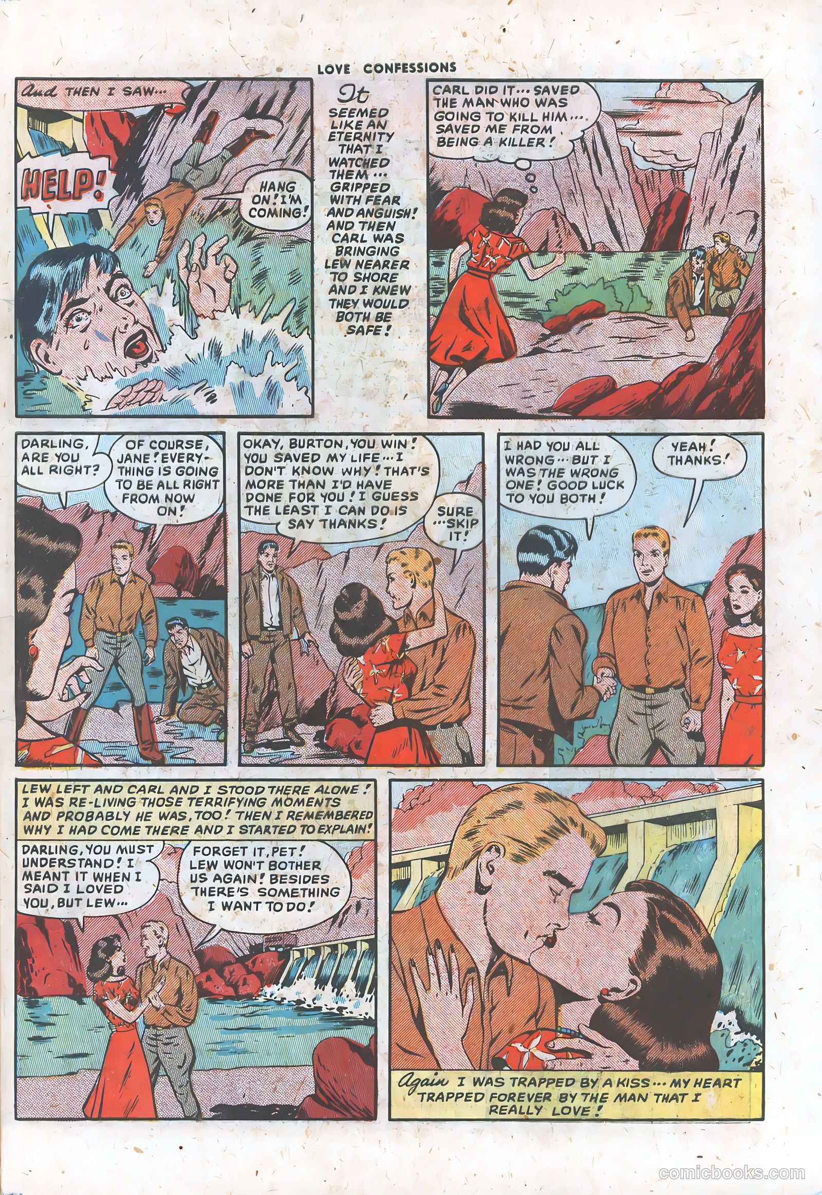 Love Confessions #3 (1950) — page 33 of 36