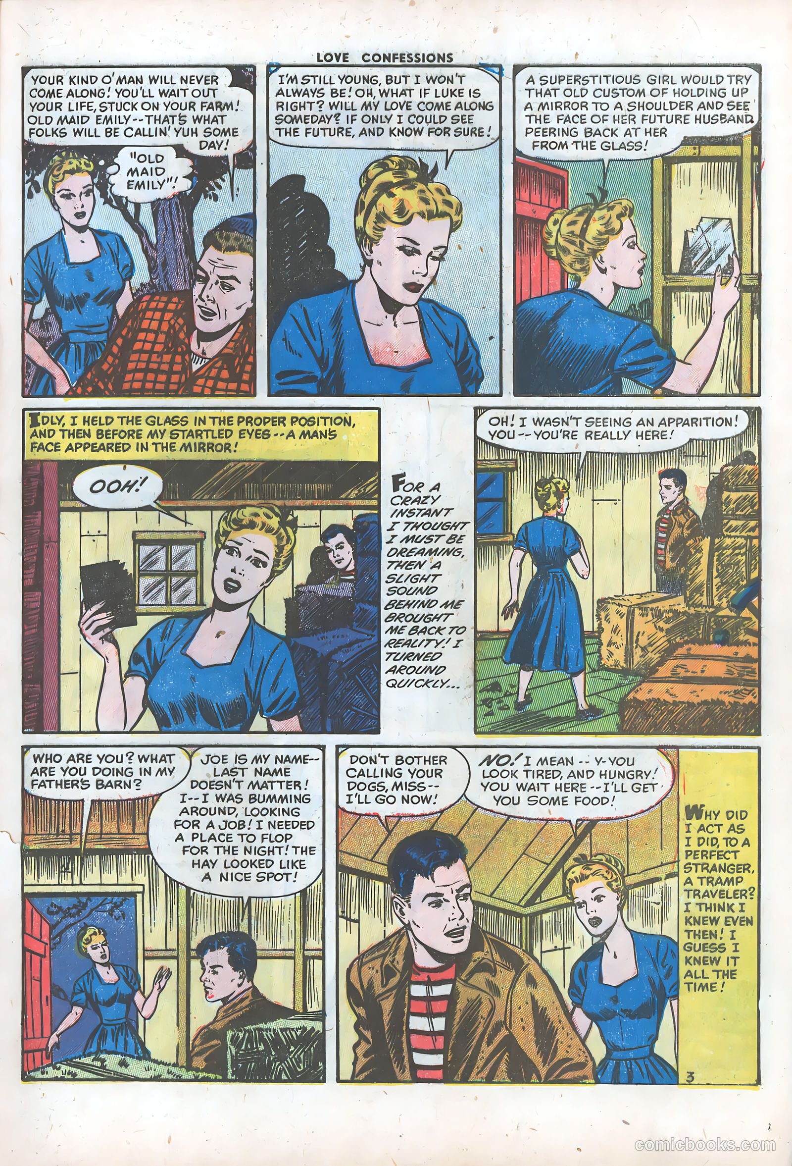 Love Confessions #30 (1953) — page 5 of 36