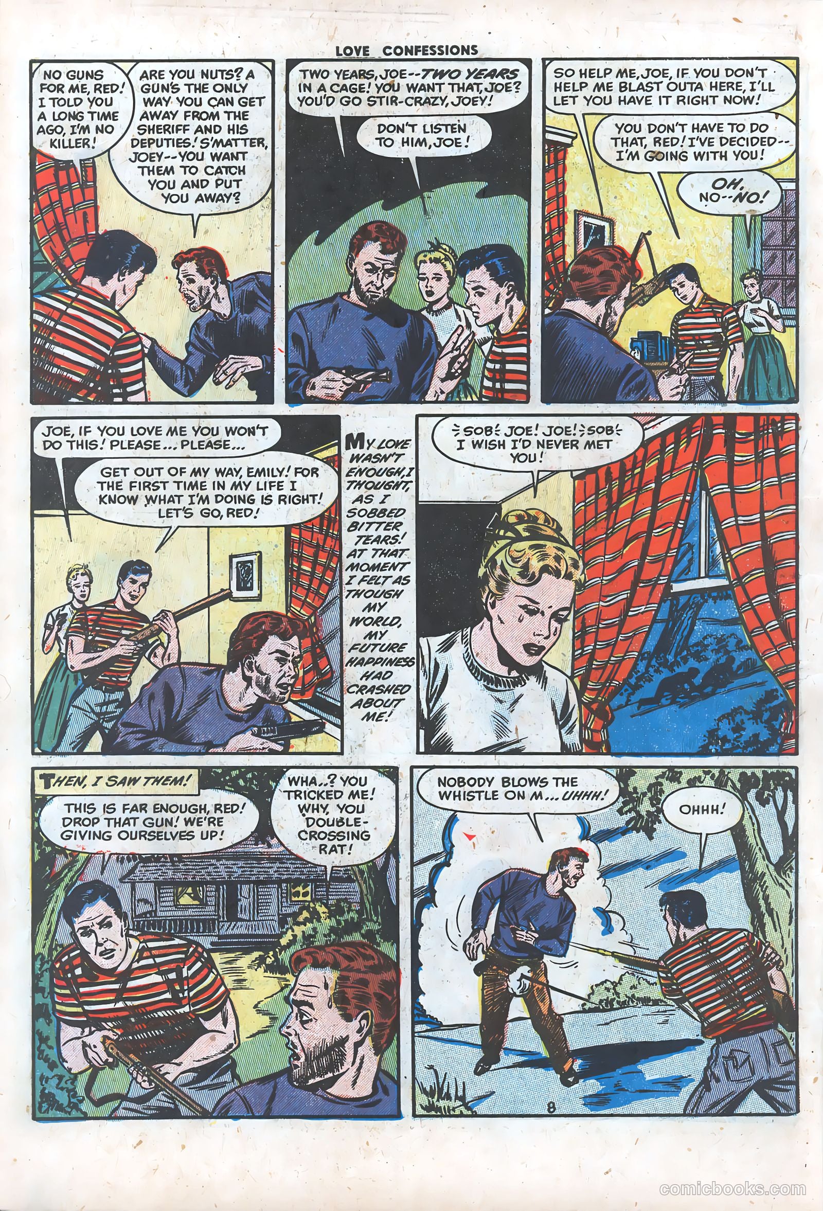 Love Confessions #30 (1953) — page 10 of 36