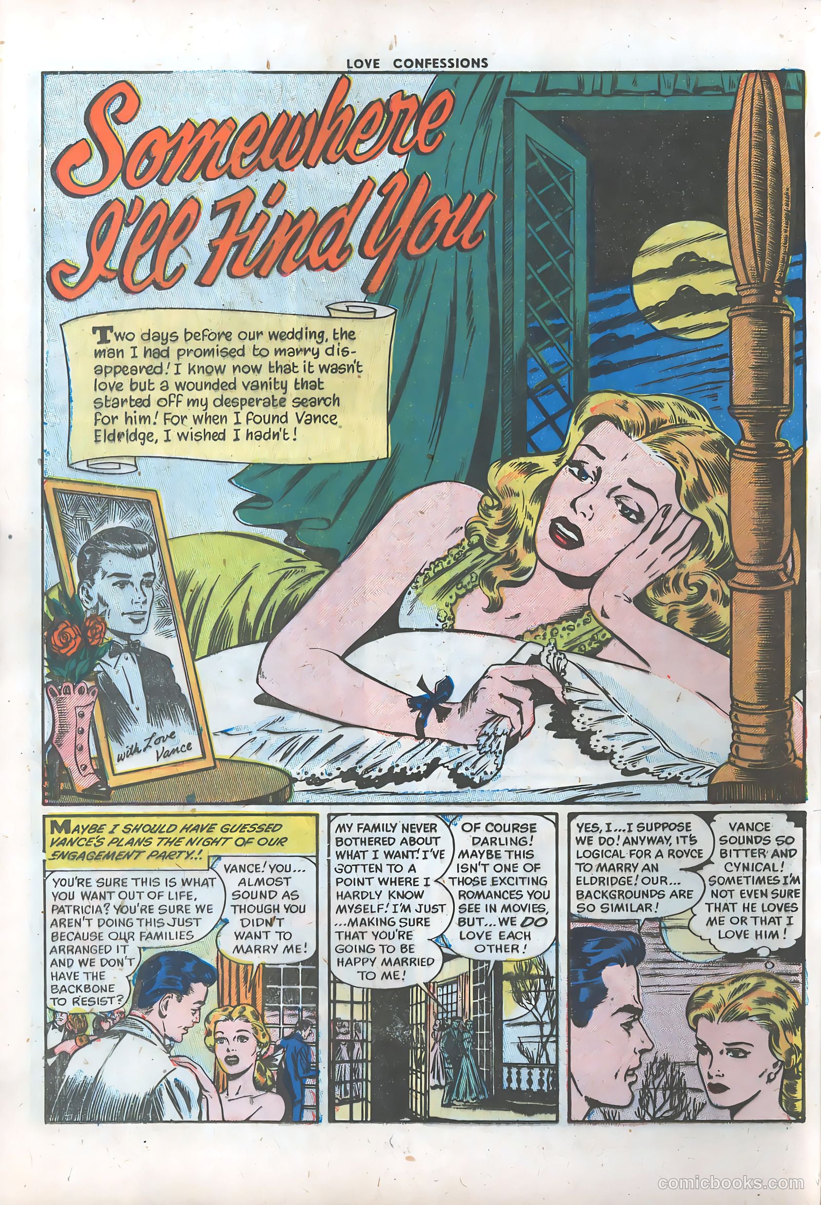Love Confessions #30 (1953) — page 12 of 36