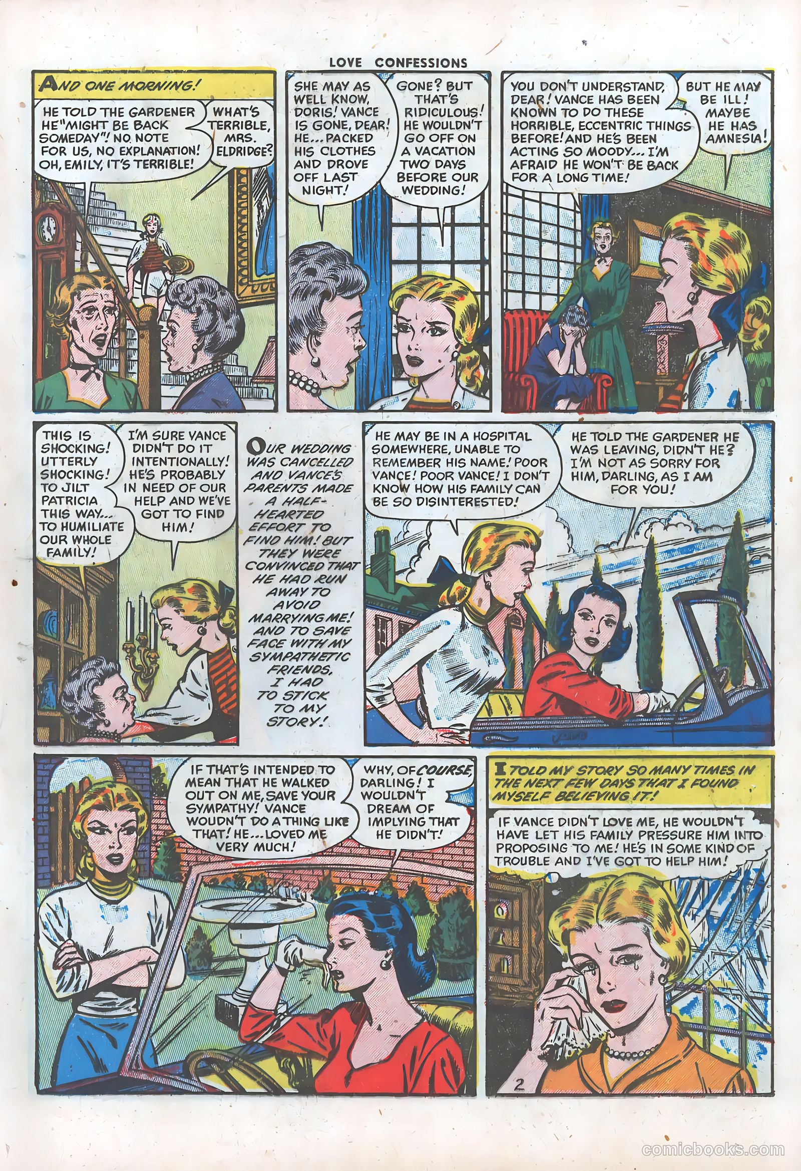 Love Confessions #30 (1953) — page 13 of 36