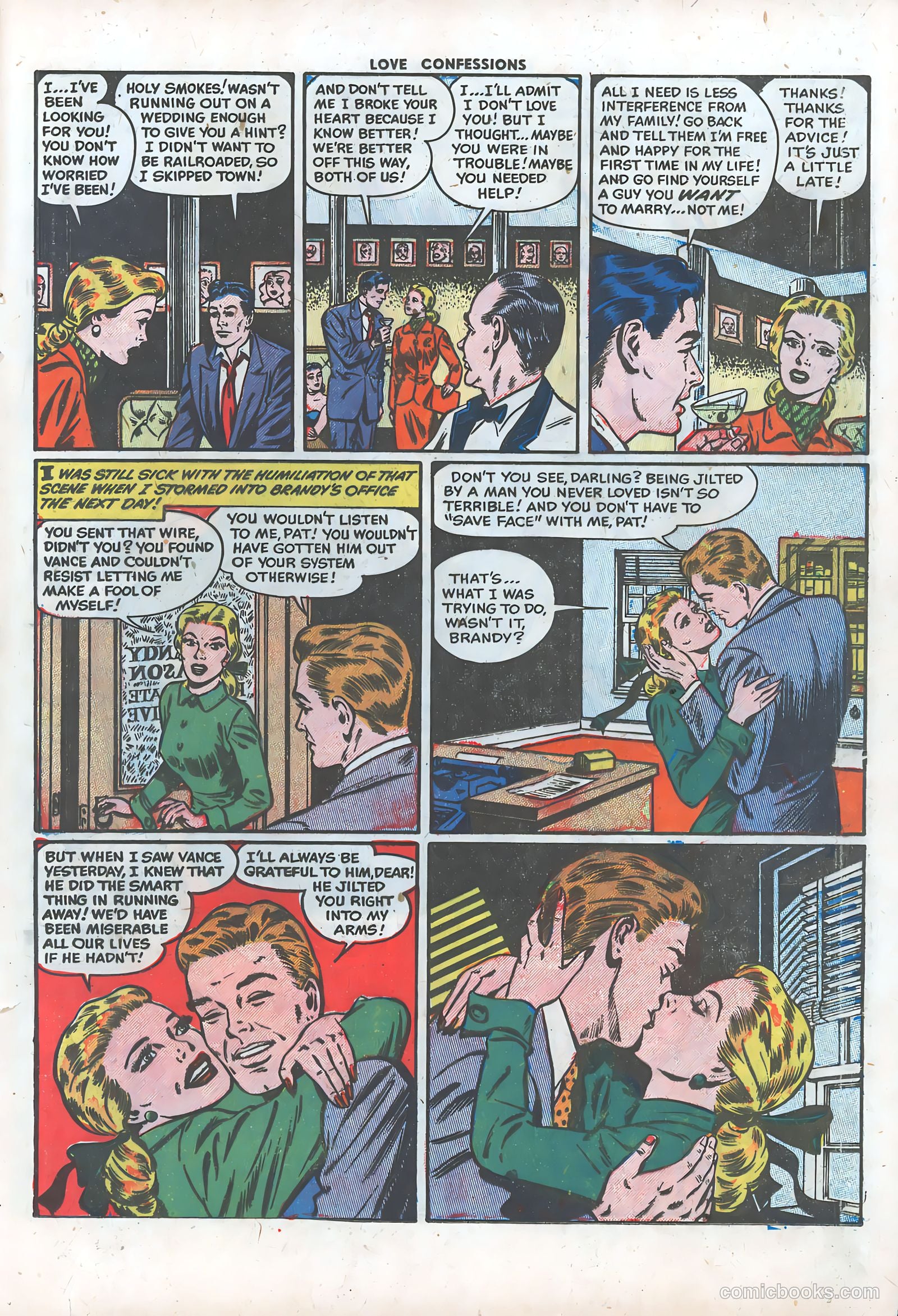Love Confessions #30 (1953) — page 17 of 36