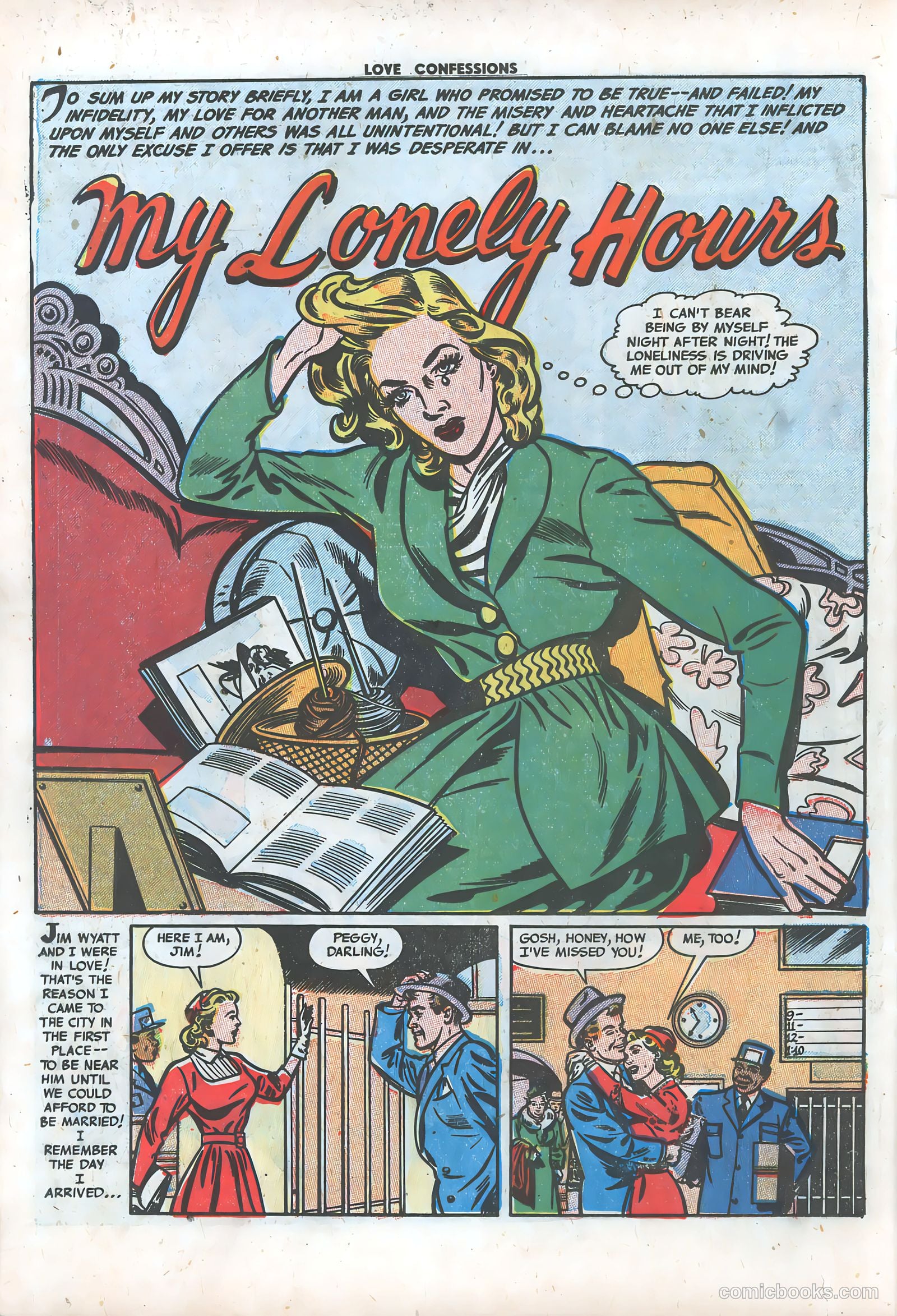 Love Confessions #30 (1953) — page 18 of 36