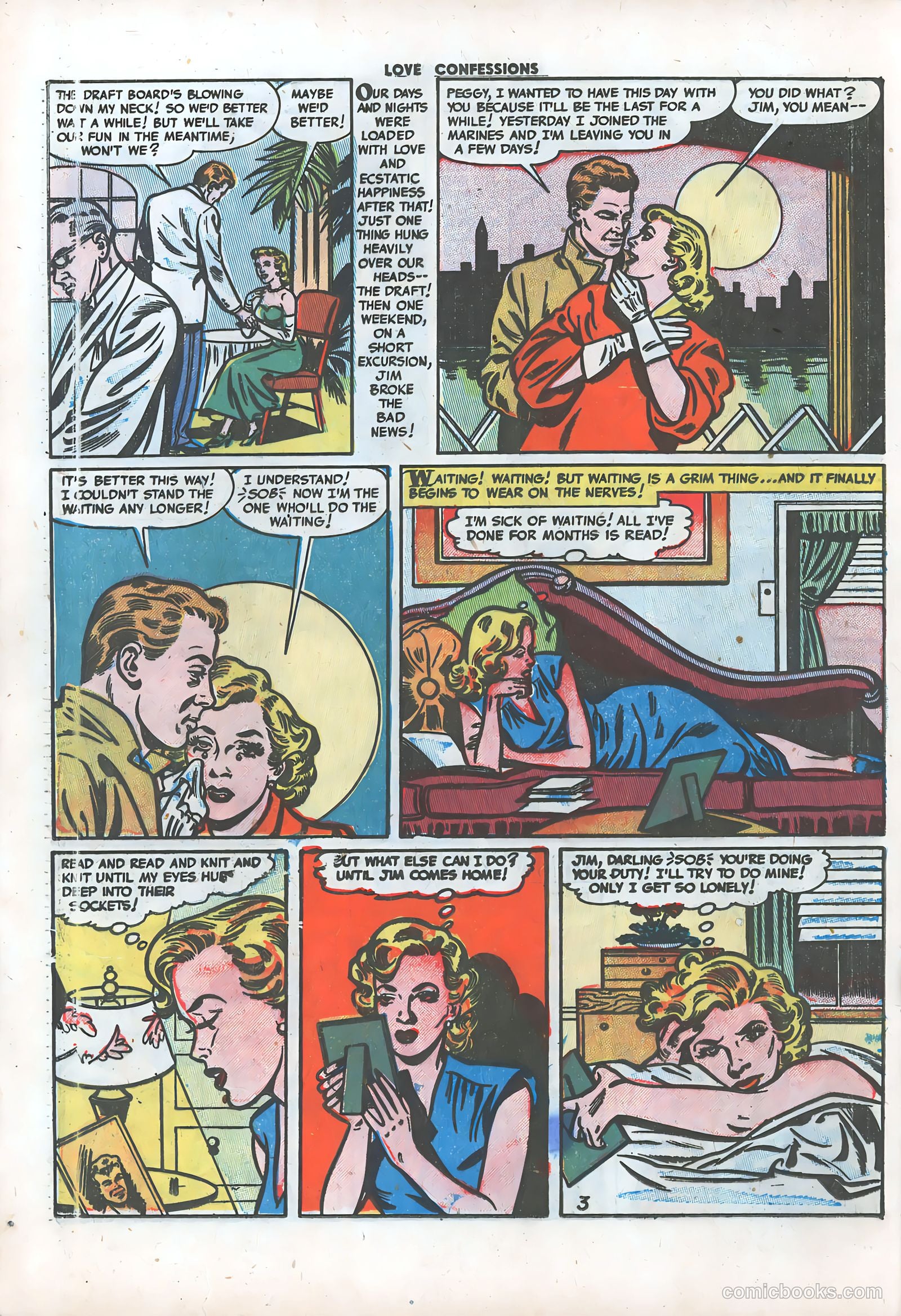 Love Confessions #30 (1953) — page 20 of 36