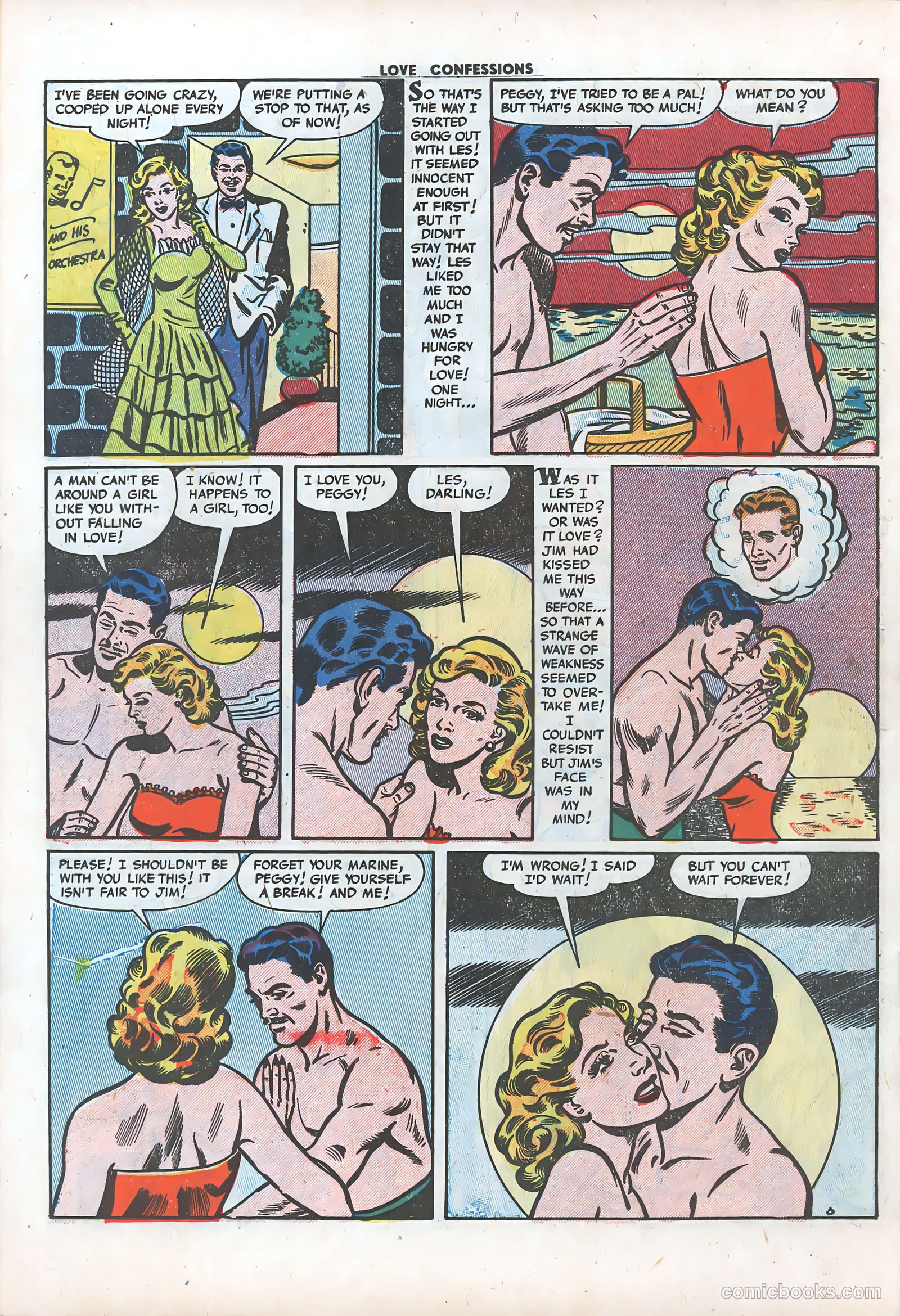 Love Confessions #30 (1953) — page 22 of 36