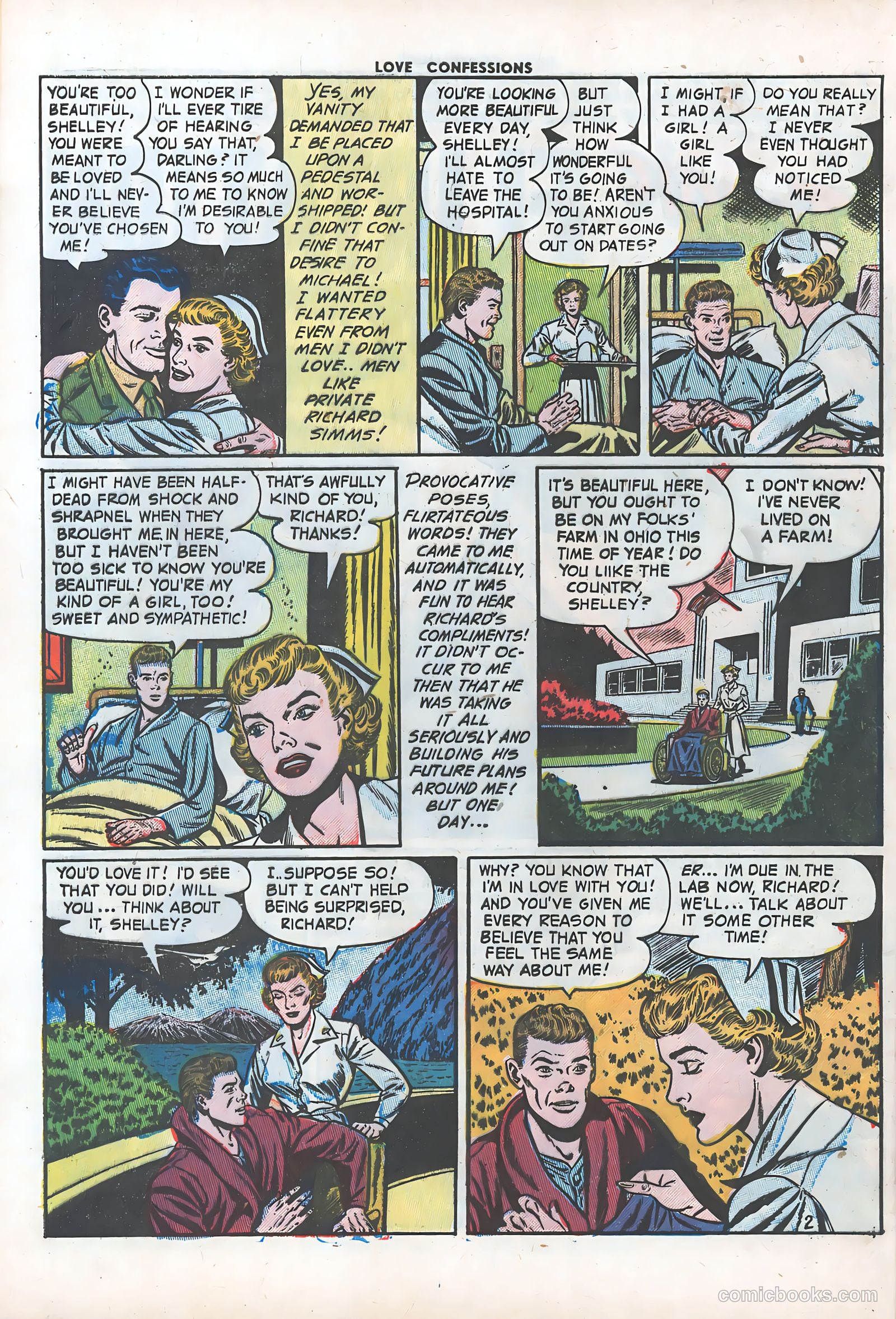 Love Confessions #30 (1953) — page 28 of 36