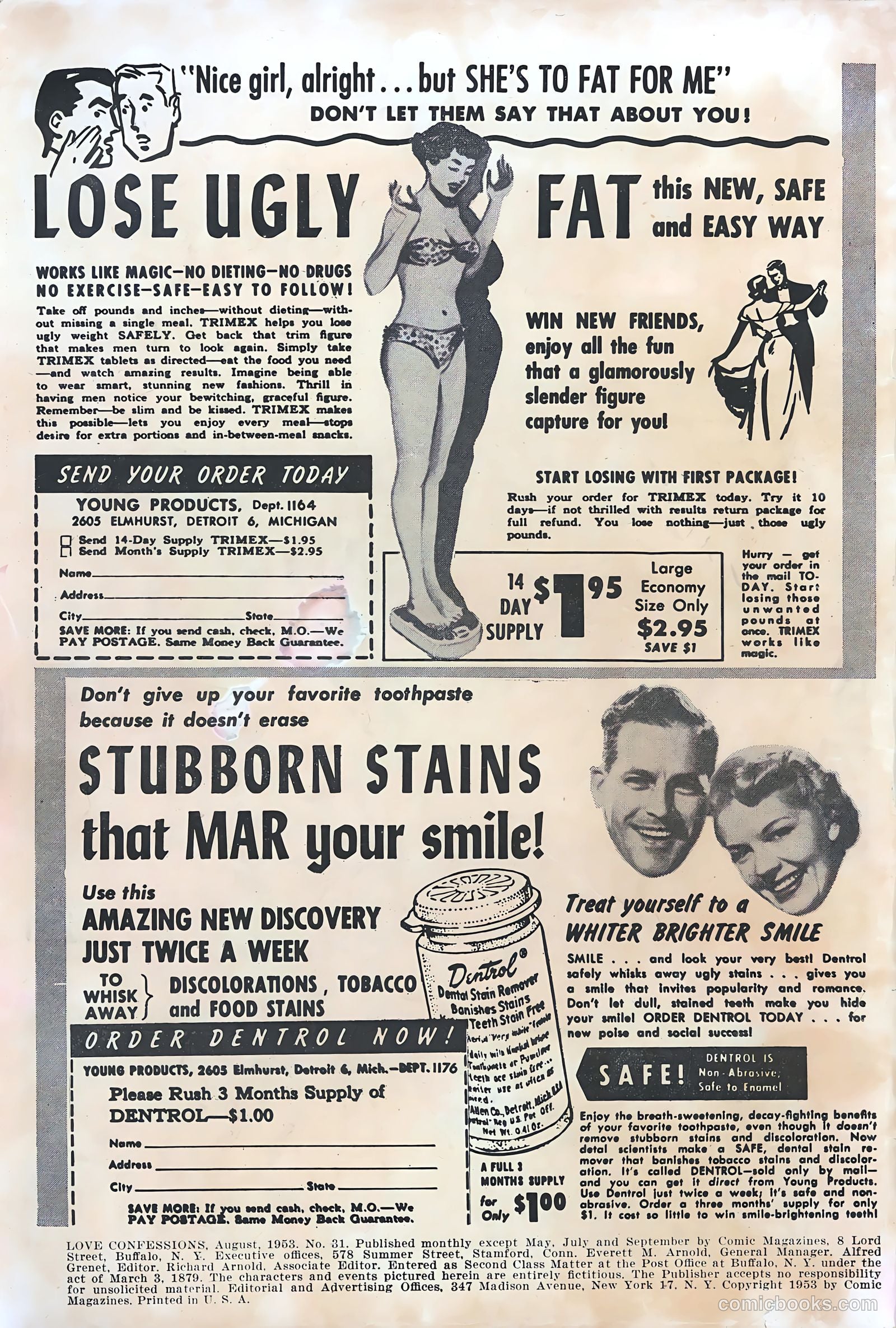 Love Confessions #31 (1953) — page 2 of 36