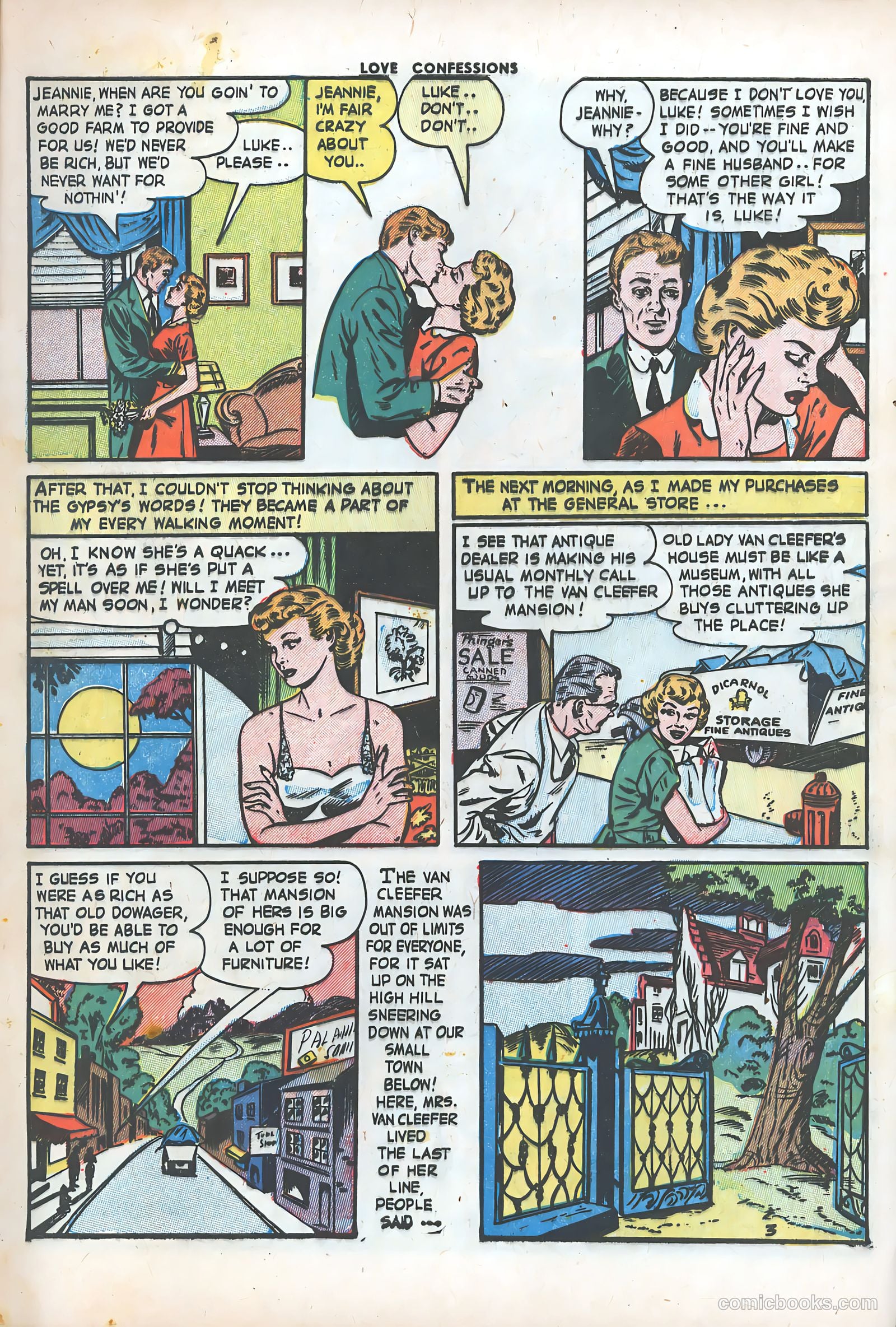 Love Confessions #31 (1953) — page 5 of 36