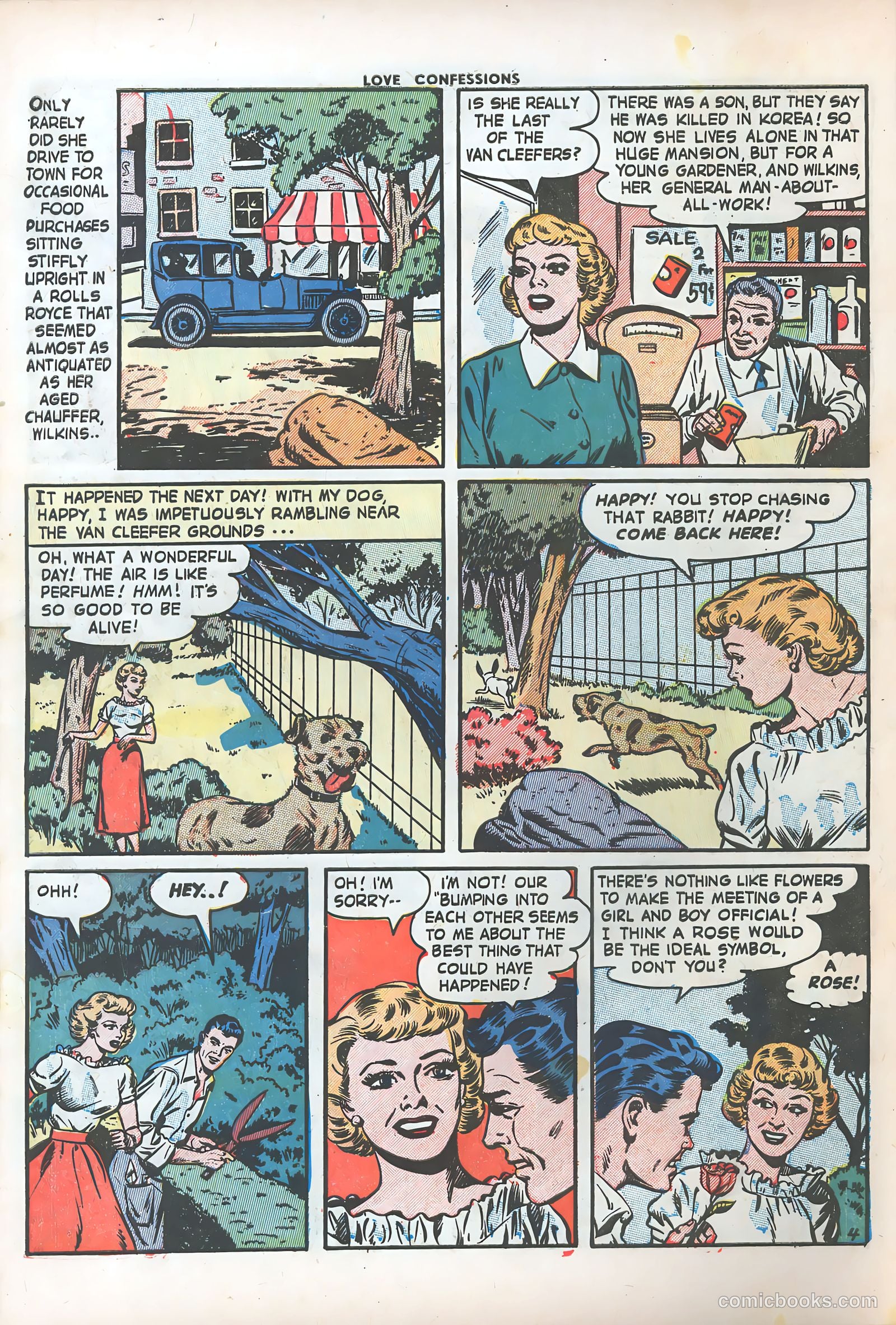 Love Confessions #31 (1953) — page 6 of 36