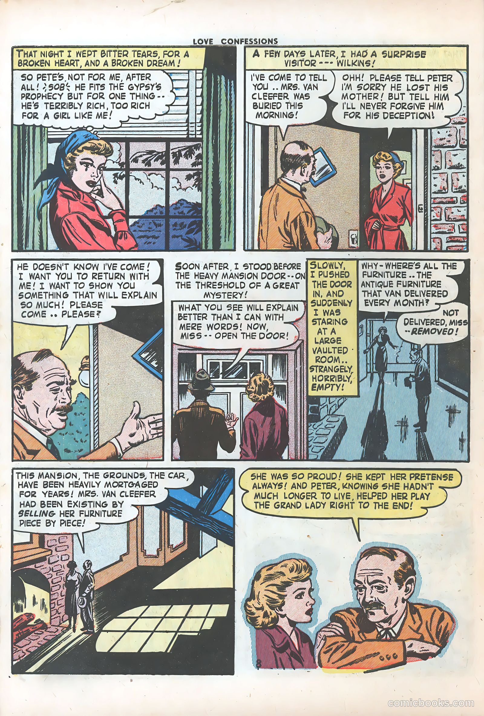 Love Confessions #31 (1953) — page 10 of 36