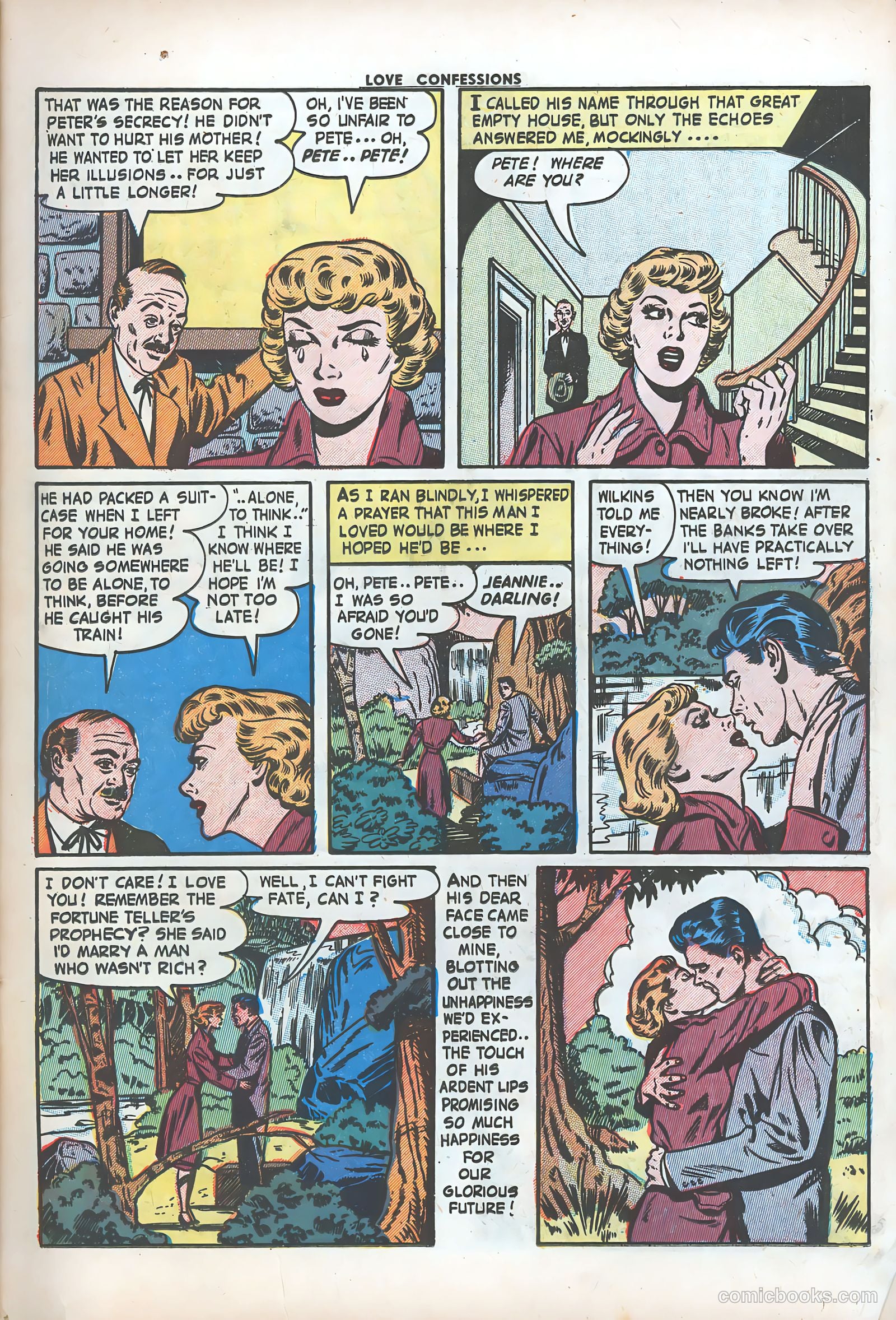 Love Confessions #31 (1953) — page 11 of 36