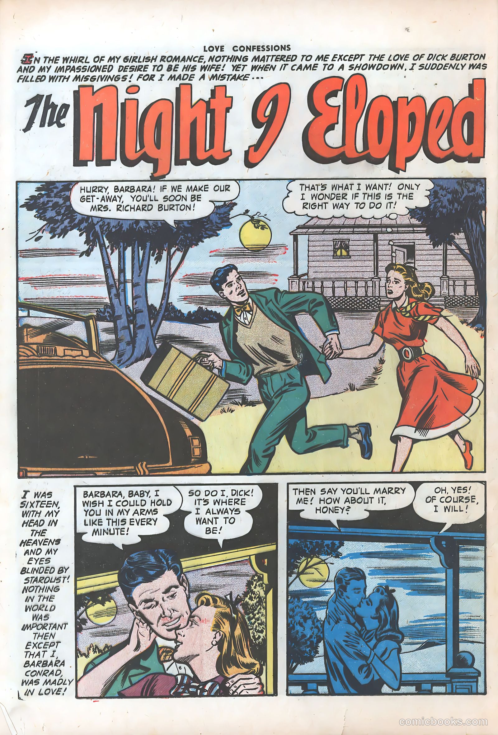 Love Confessions #31 (1953) — page 12 of 36