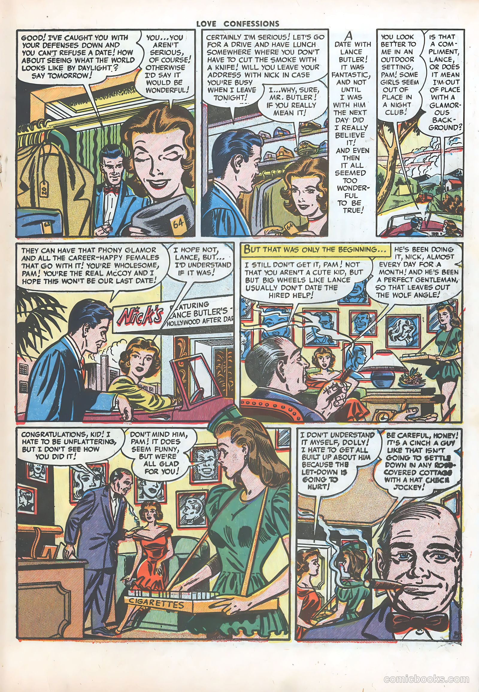 Love Confessions #31 (1953) — page 19 of 36