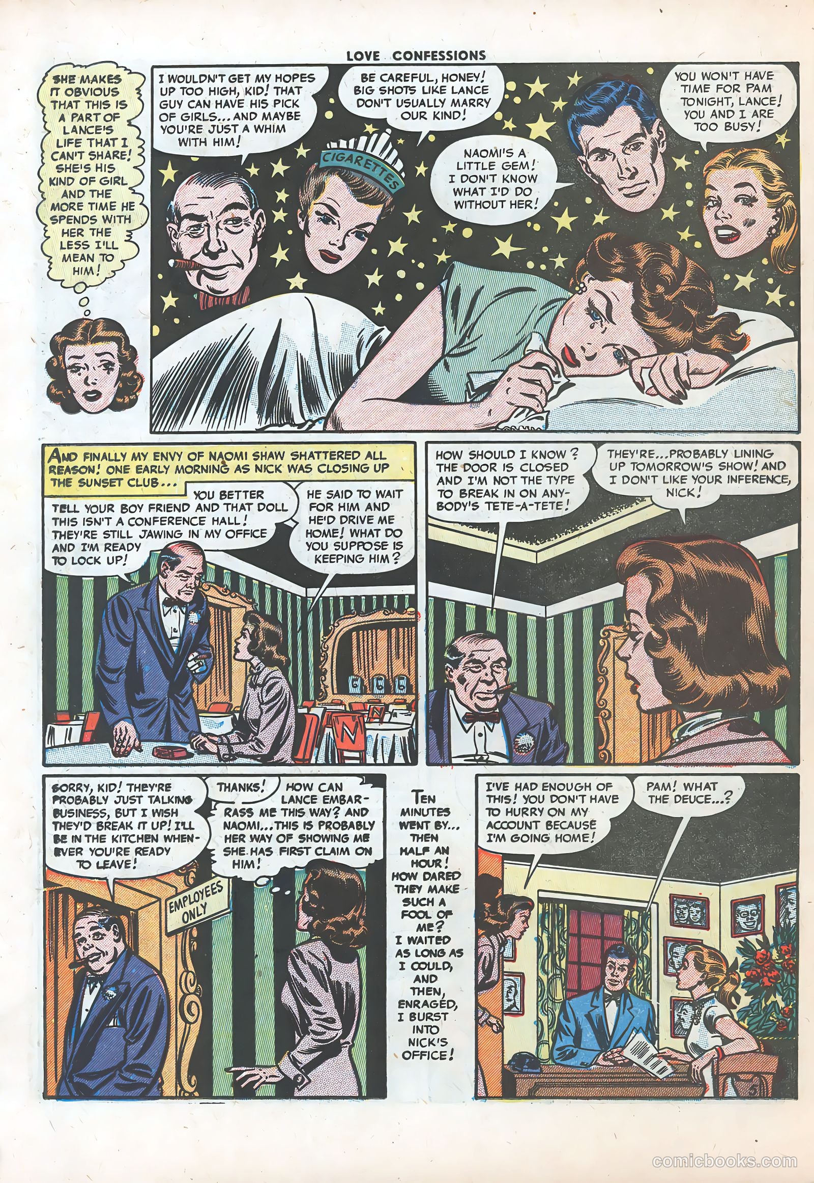 Love Confessions #31 (1953) — page 22 of 36