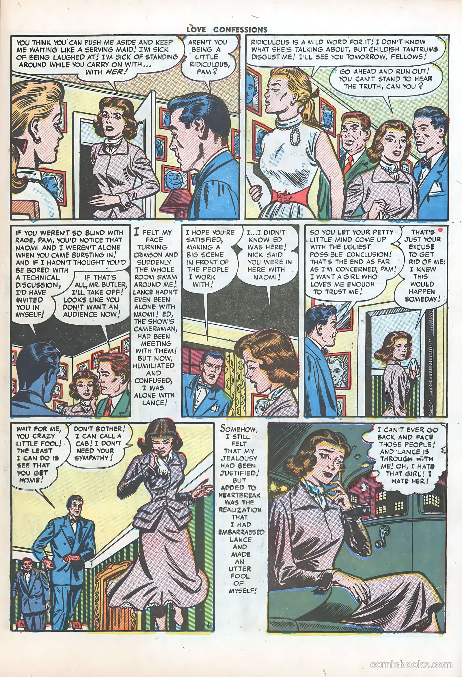 Love Confessions #31 (1953) — page 23 of 36