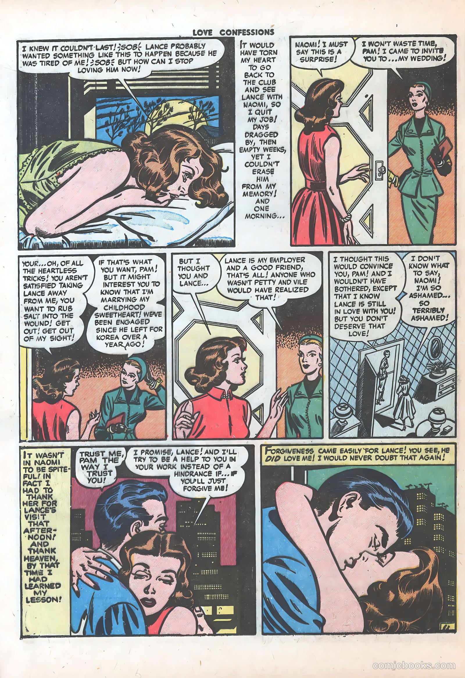 Love Confessions #31 (1953) — page 24 of 36