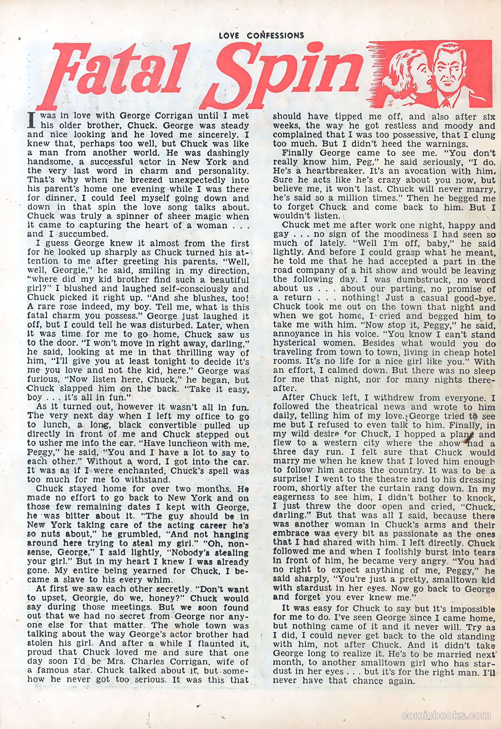 Love Confessions #31 (1953) — page 26 of 36
