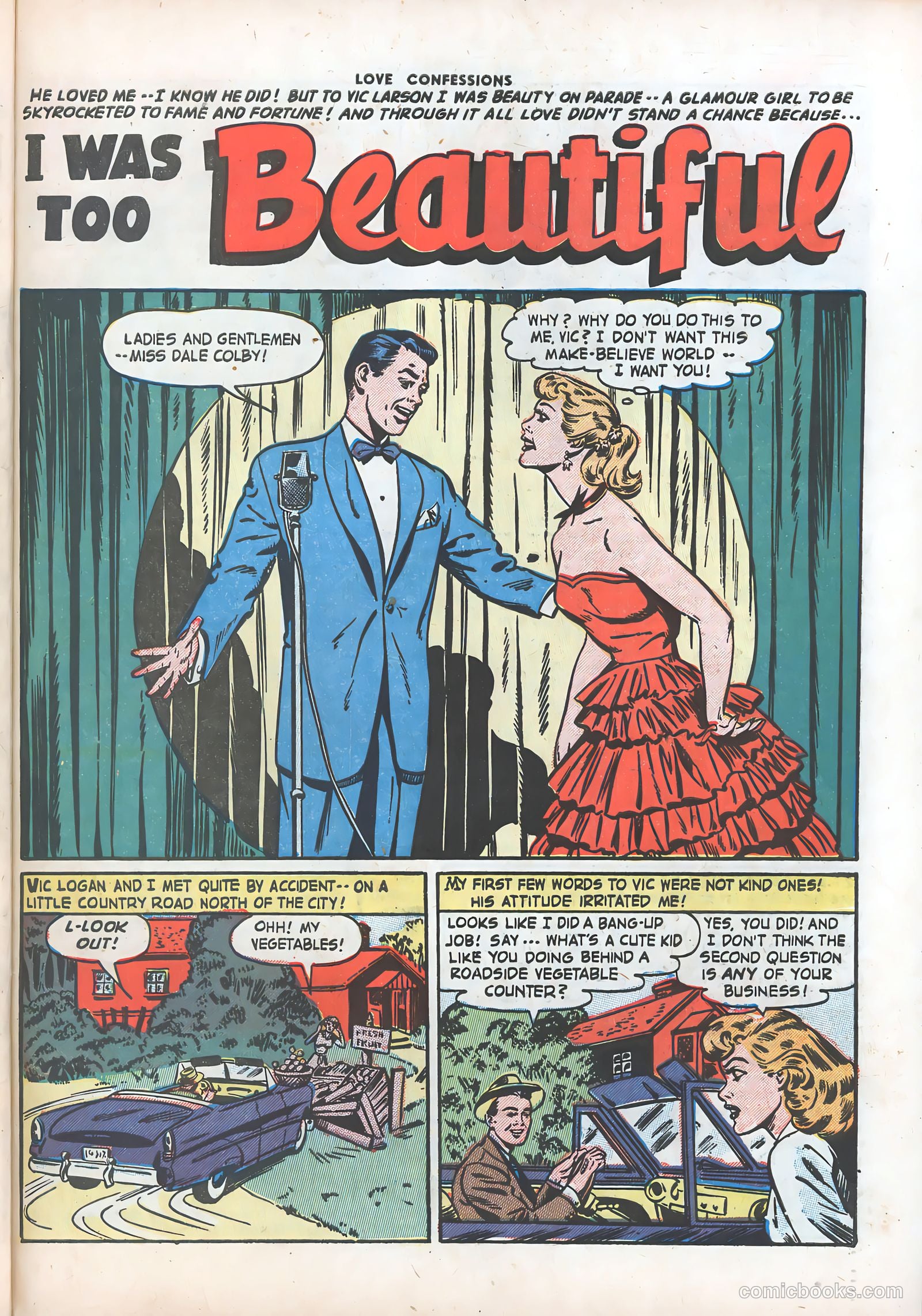 Love Confessions #31 (1953) — page 27 of 36