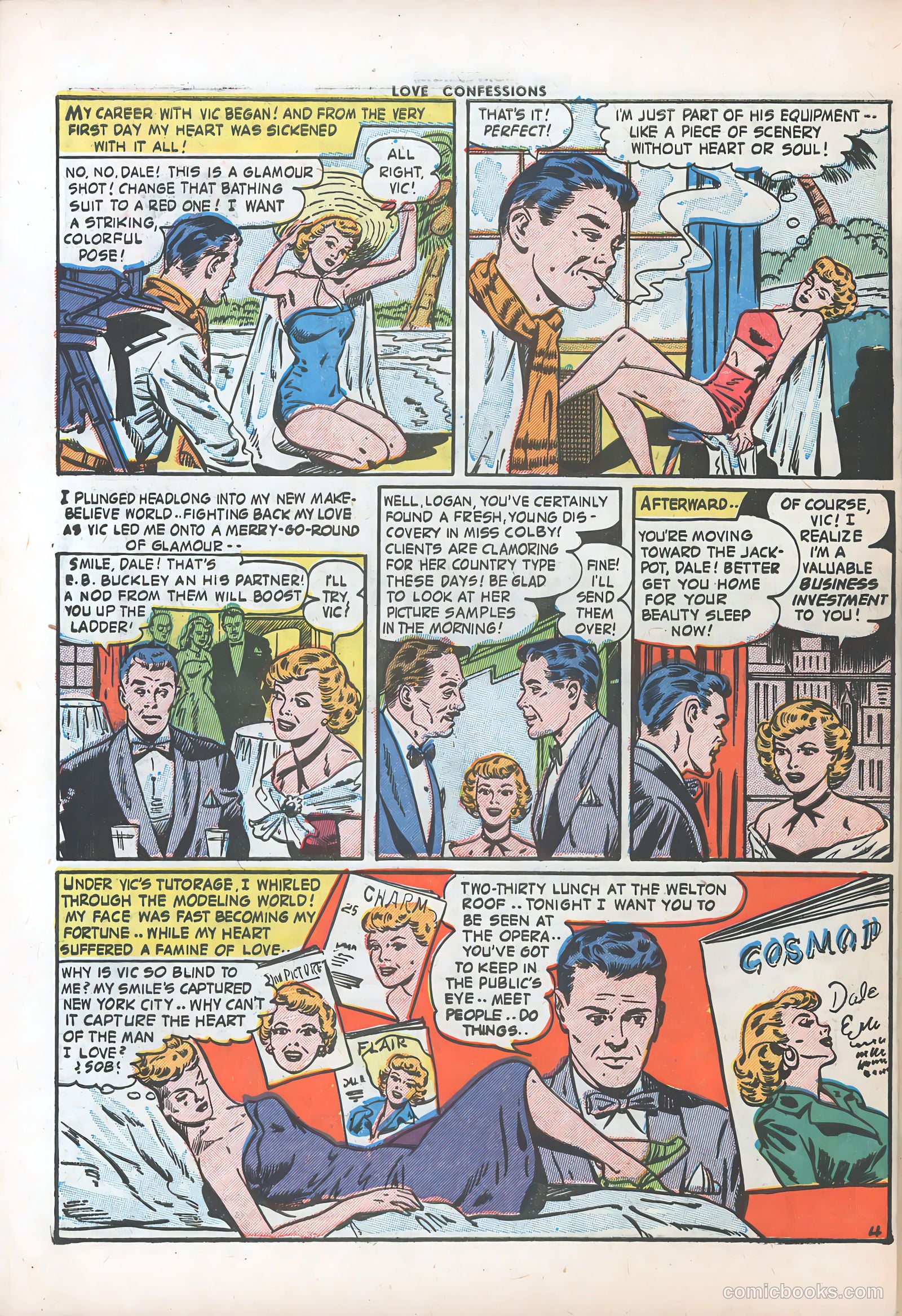 Love Confessions #31 (1953) — page 30 of 36