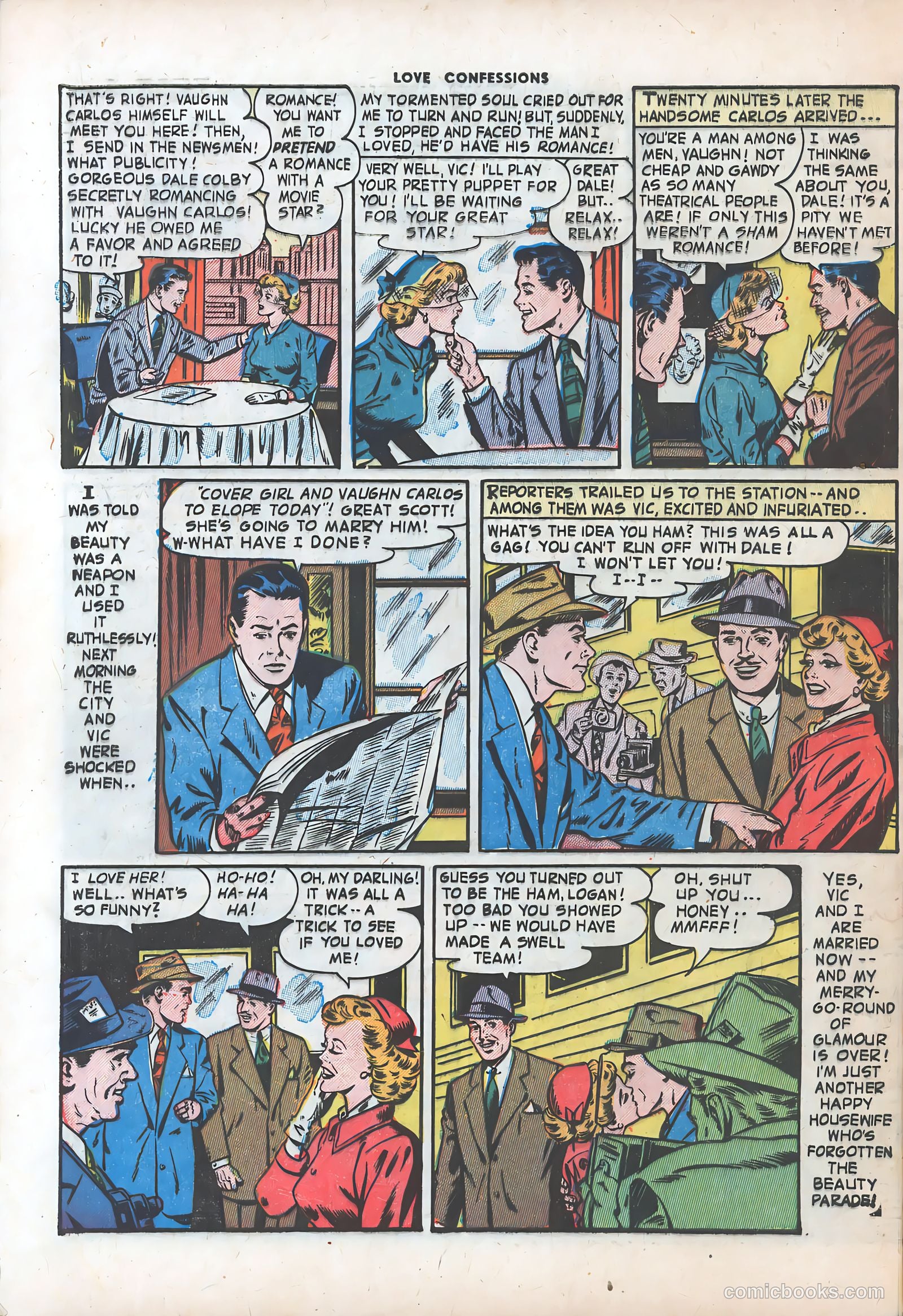 Love Confessions #31 (1953) — page 32 of 36