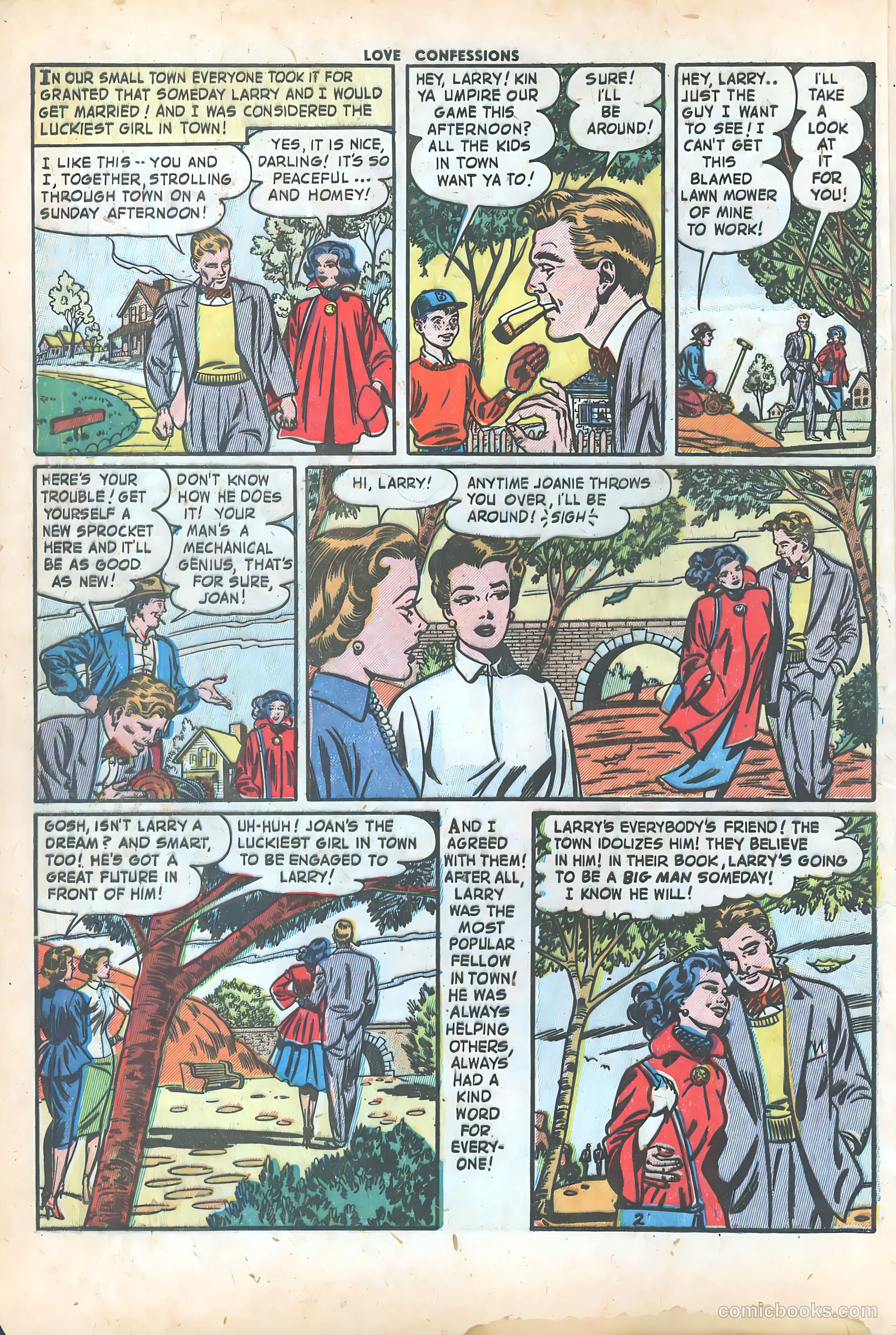 Love Confessions #32 (1953) — page 5 of 37