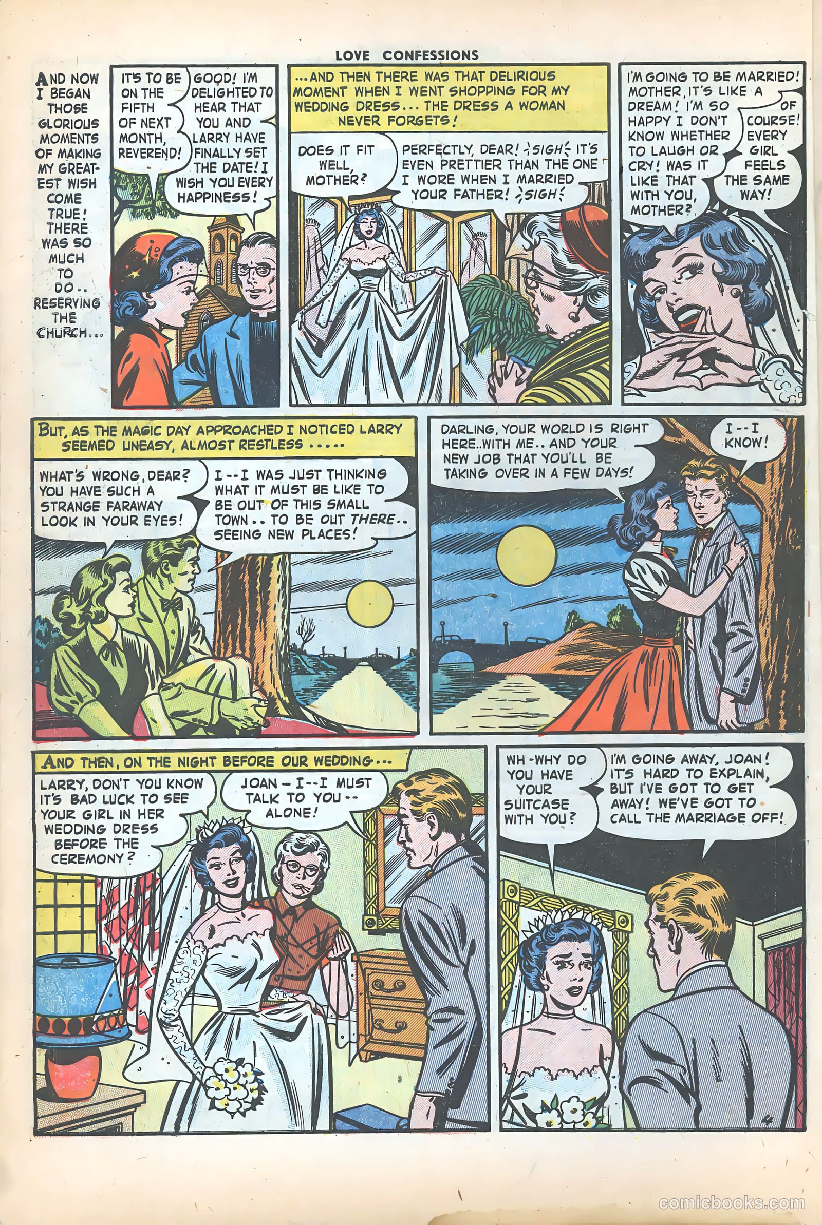 Love Confessions #32 (1953) — page 7 of 37