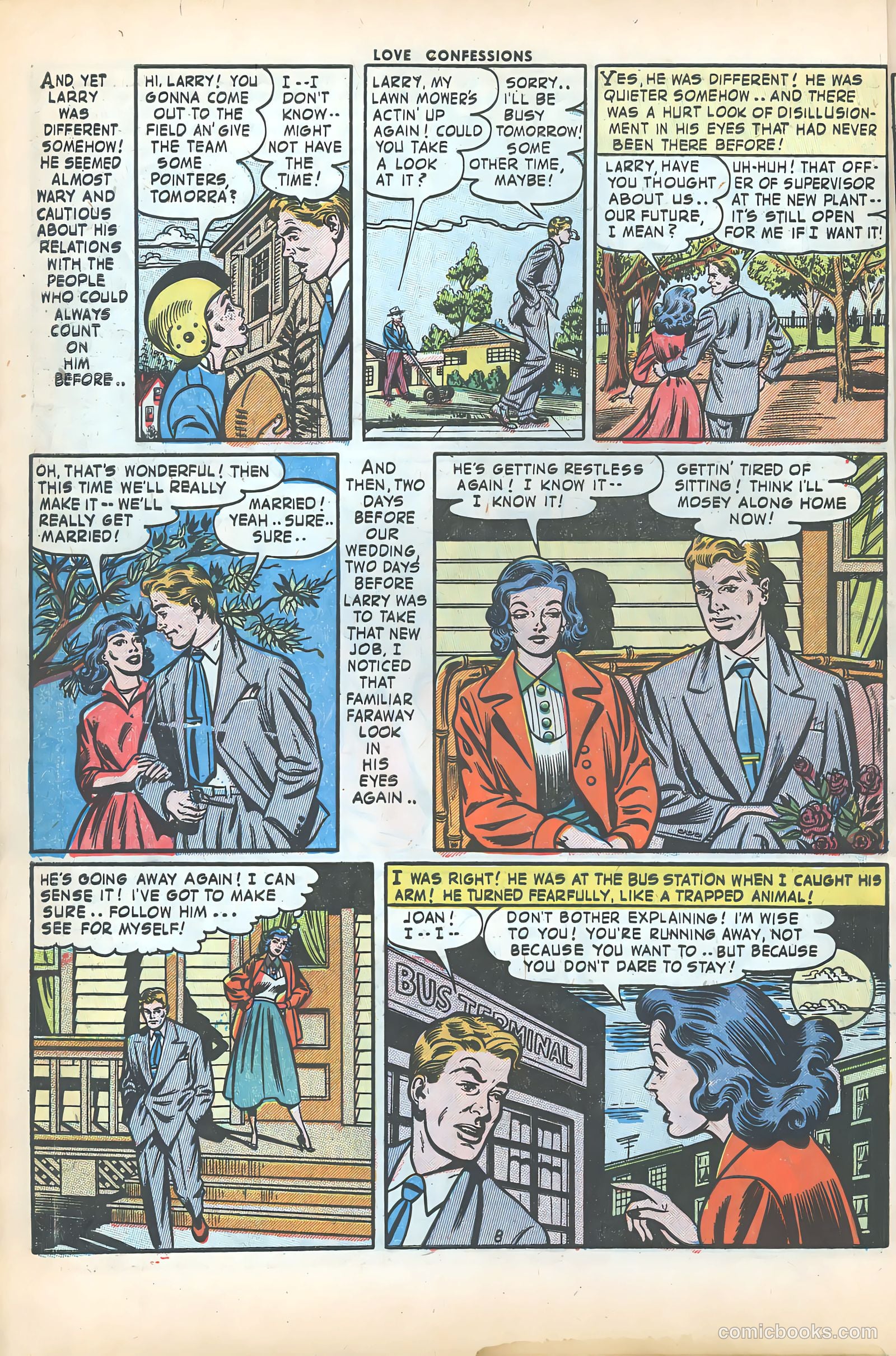 Love Confessions #32 (1953) — page 11 of 37
