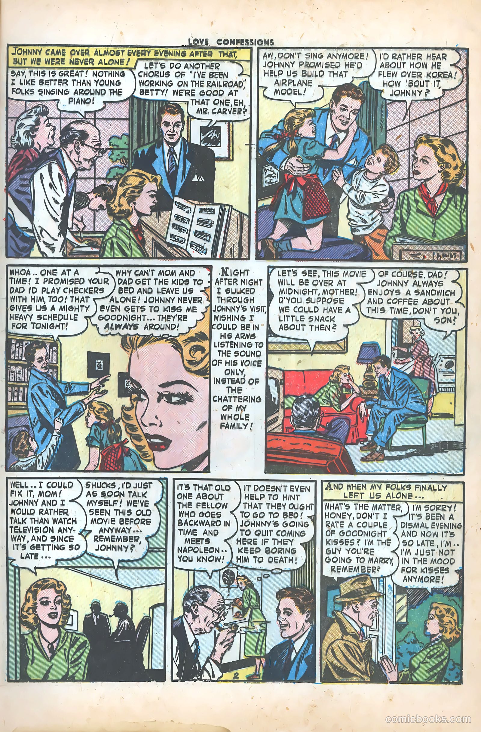 Love Confessions #32 (1953) — page 14 of 37