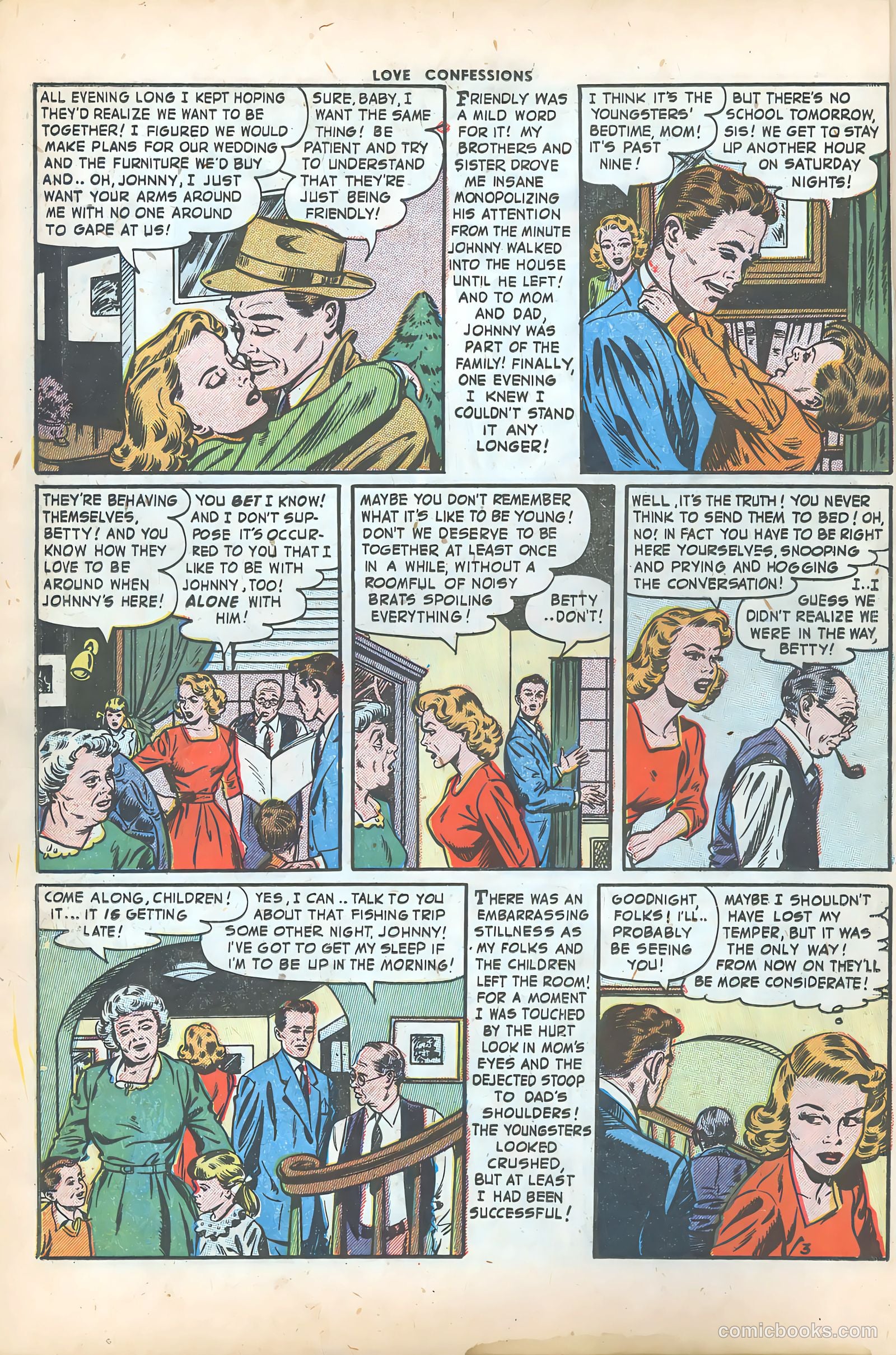 Love Confessions #32 (1953) — page 15 of 37