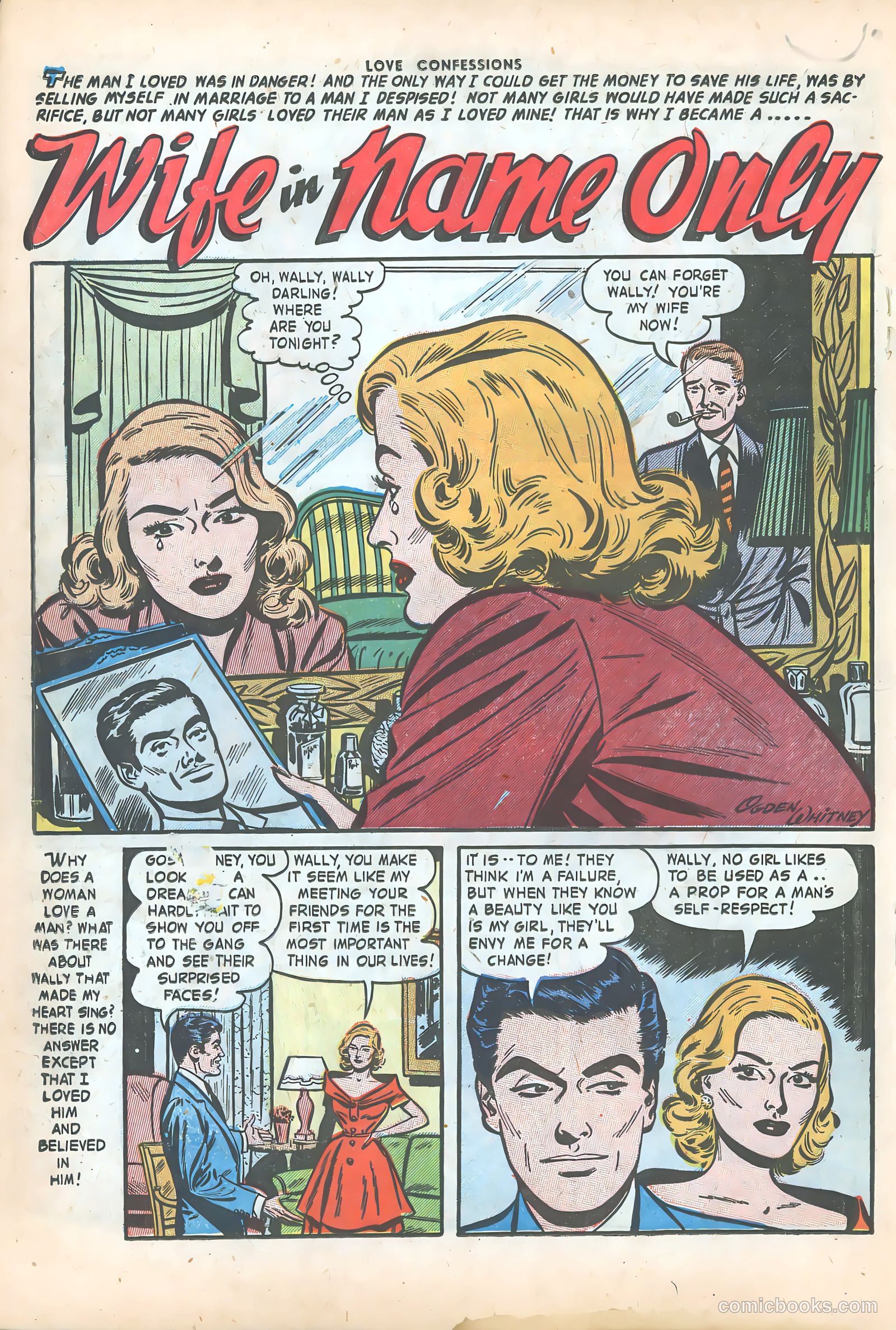 Love Confessions #32 (1953) — page 19 of 37