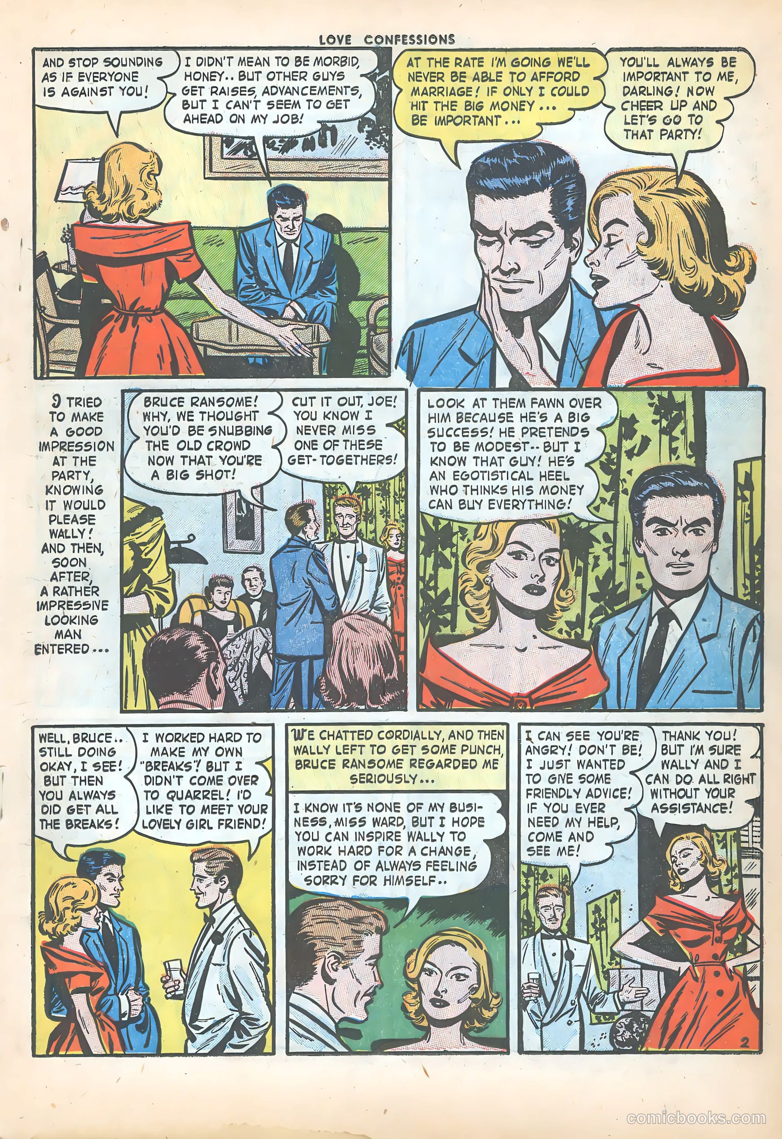 Love Confessions #32 (1953) — page 20 of 37